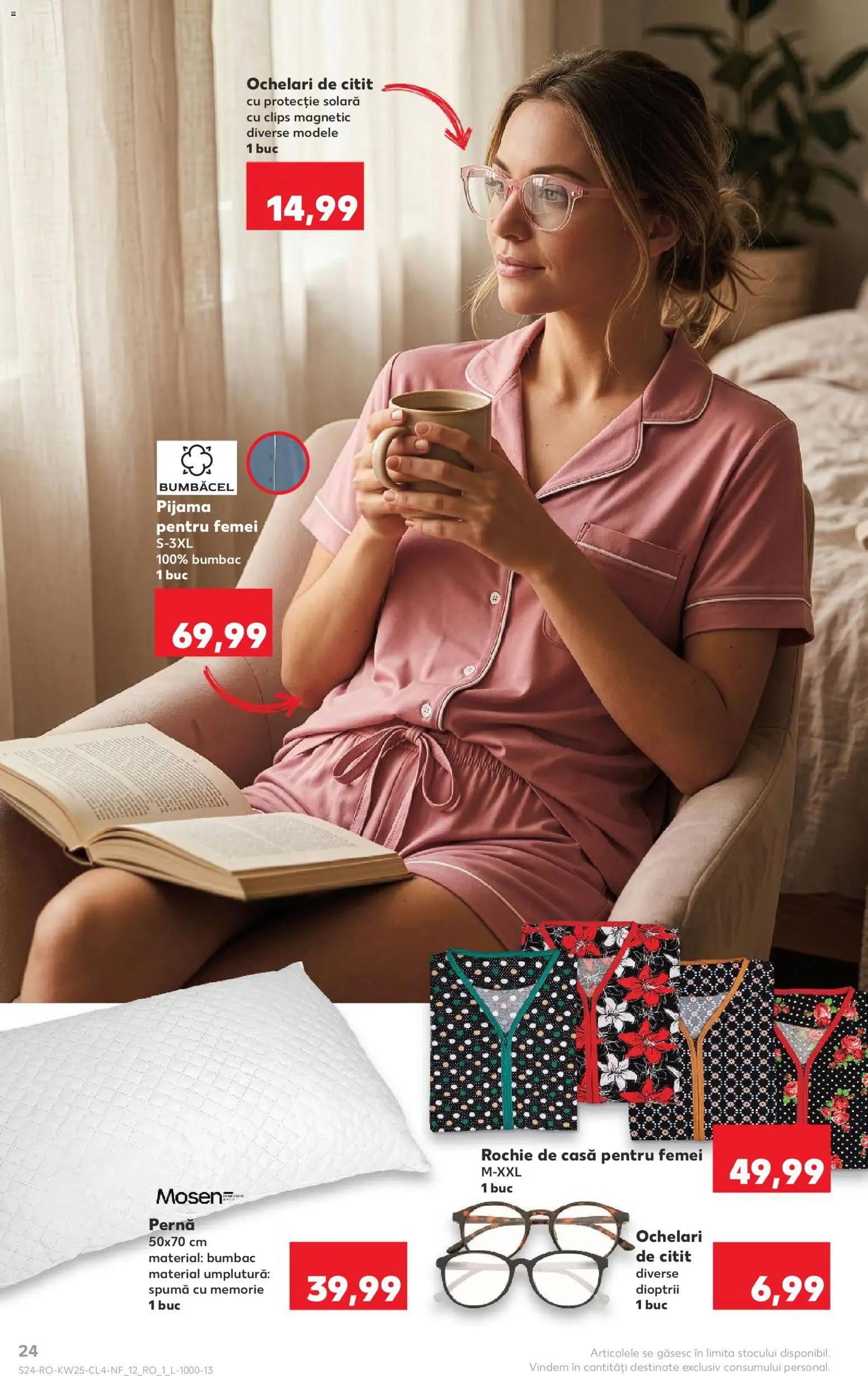 Catalog Kaufland 17 - 22 Iunie 2026 | Pagina 24 | Produse: Ochelari, Rochie, Memorie, Pernă