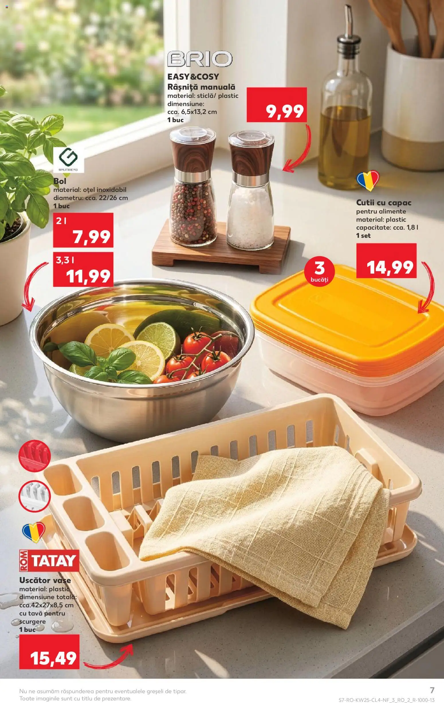 Catalog Kaufland 17 - 22 Iunie 2026 | Pagina 7 | Produse: Uscător, Bol