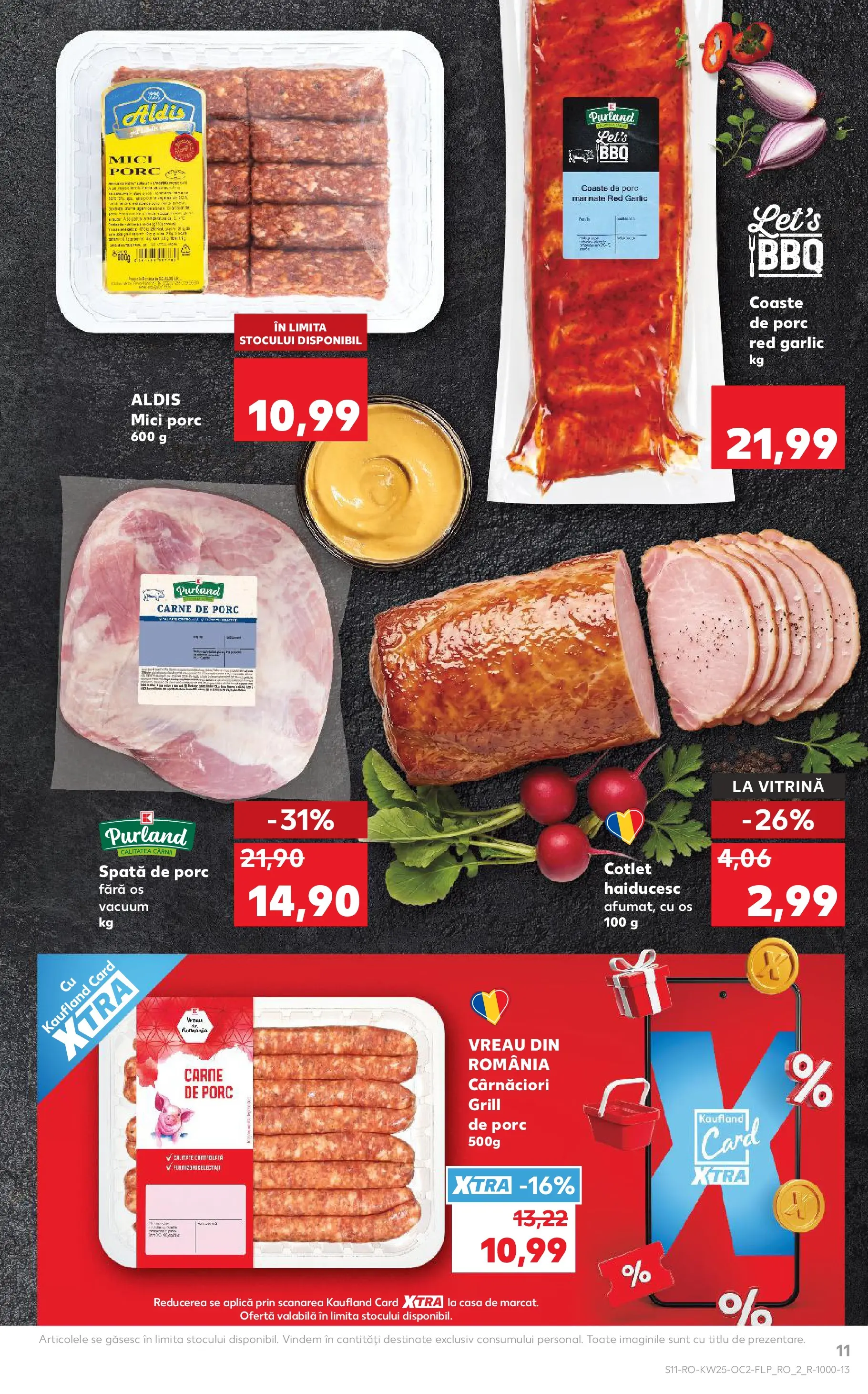 Catalog Kaufland 17 - 22 Iunie 2026 | Pagina 11 | Produse: Grill, Vitrină, Mici, Carne De Porc