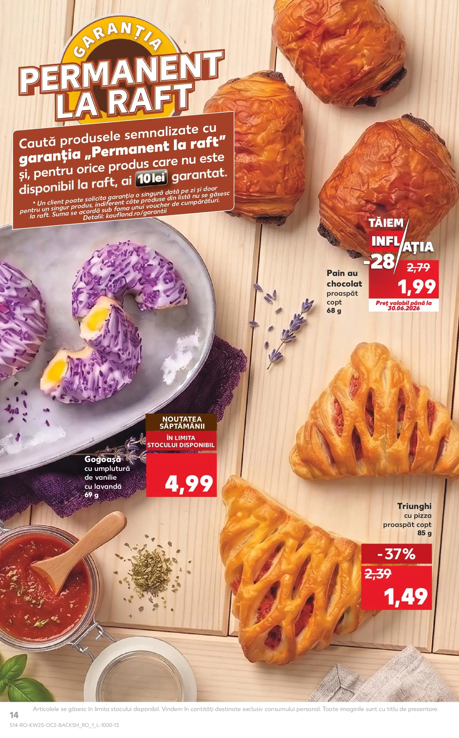 Catalog Kaufland 17 - 22 Iunie 2026 | Pagina 14 | Produse: Divan, Raft, Pizza