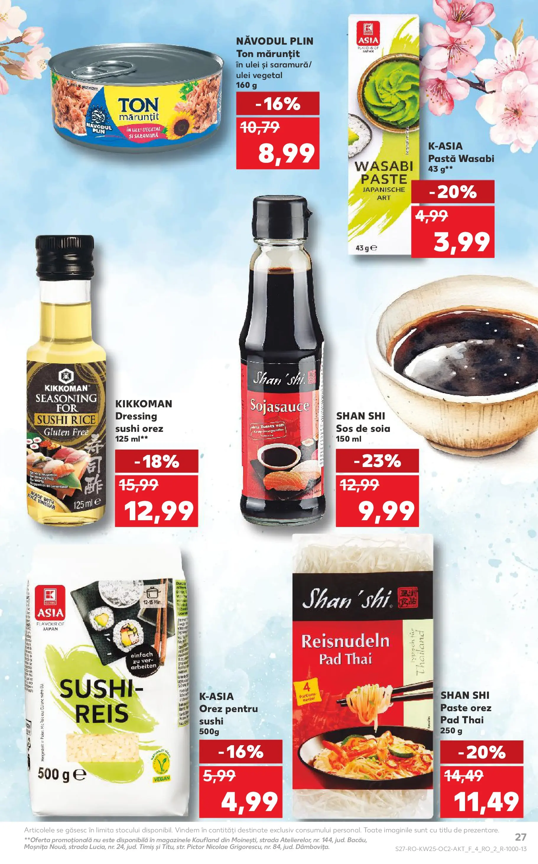 Catalog Kaufland 17 - 22 Iunie 2026 | Pagina 27 | Produse: Sushi, Ulei, Orez, Noodles