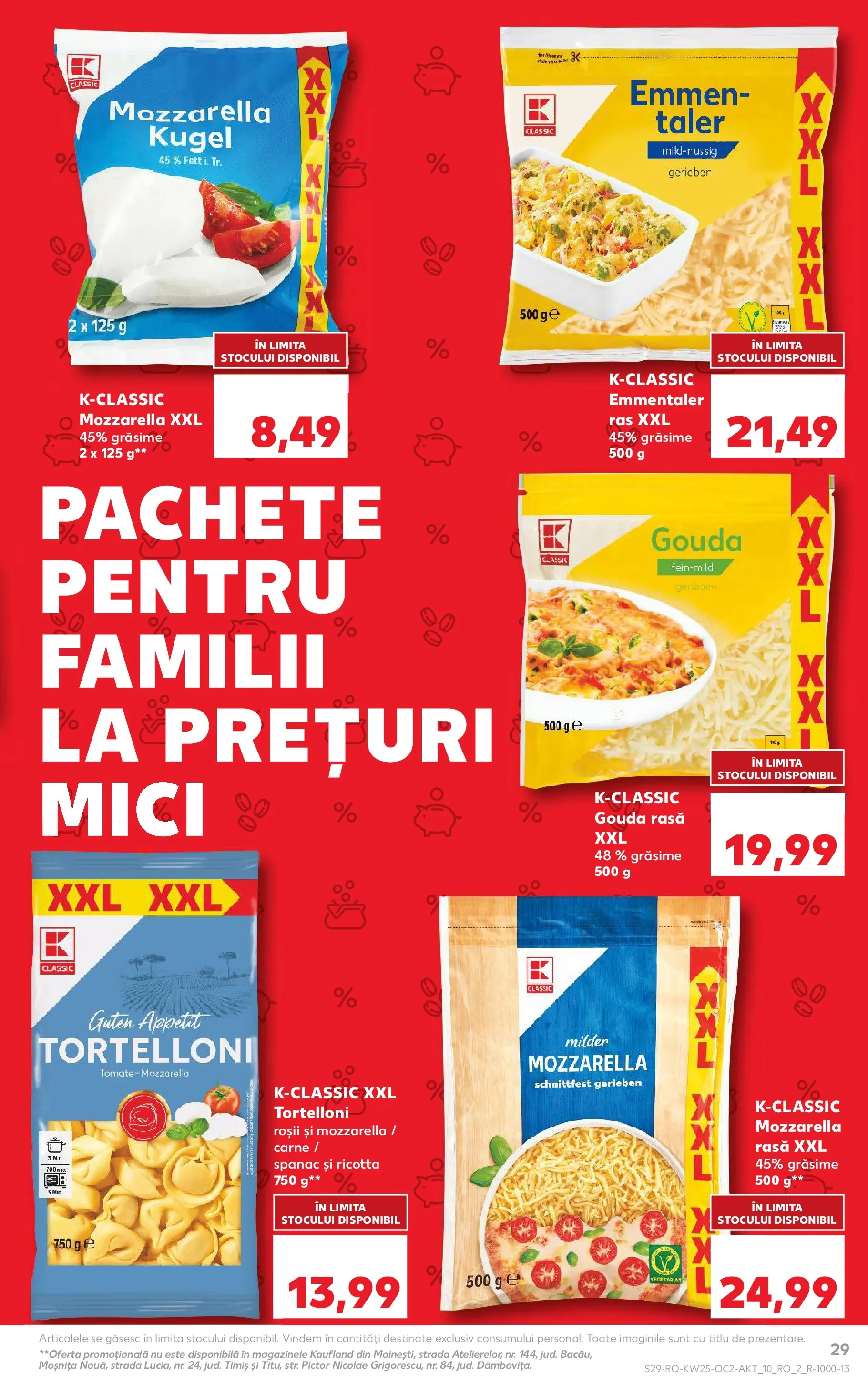 Catalog Kaufland 17 - 22 Iunie 2026 | Pagina 29 | Produse: Mici, Mozzarella, Roșii, Gouda