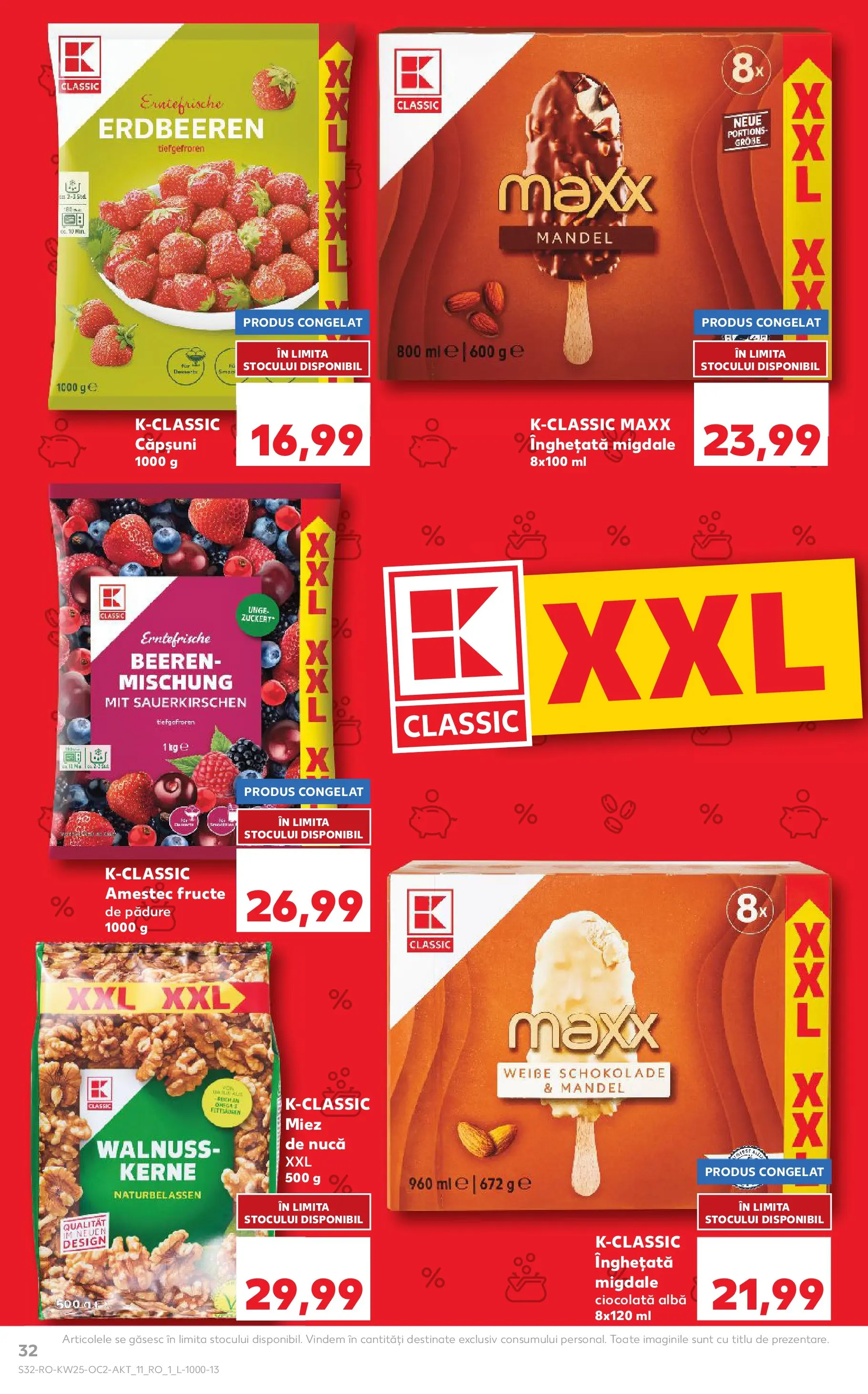 Catalog Kaufland 17 - 22 Iunie 2026 | Pagina 32 | Produse: Chaussures de ski, Migdale, Ciocolată, Fructe