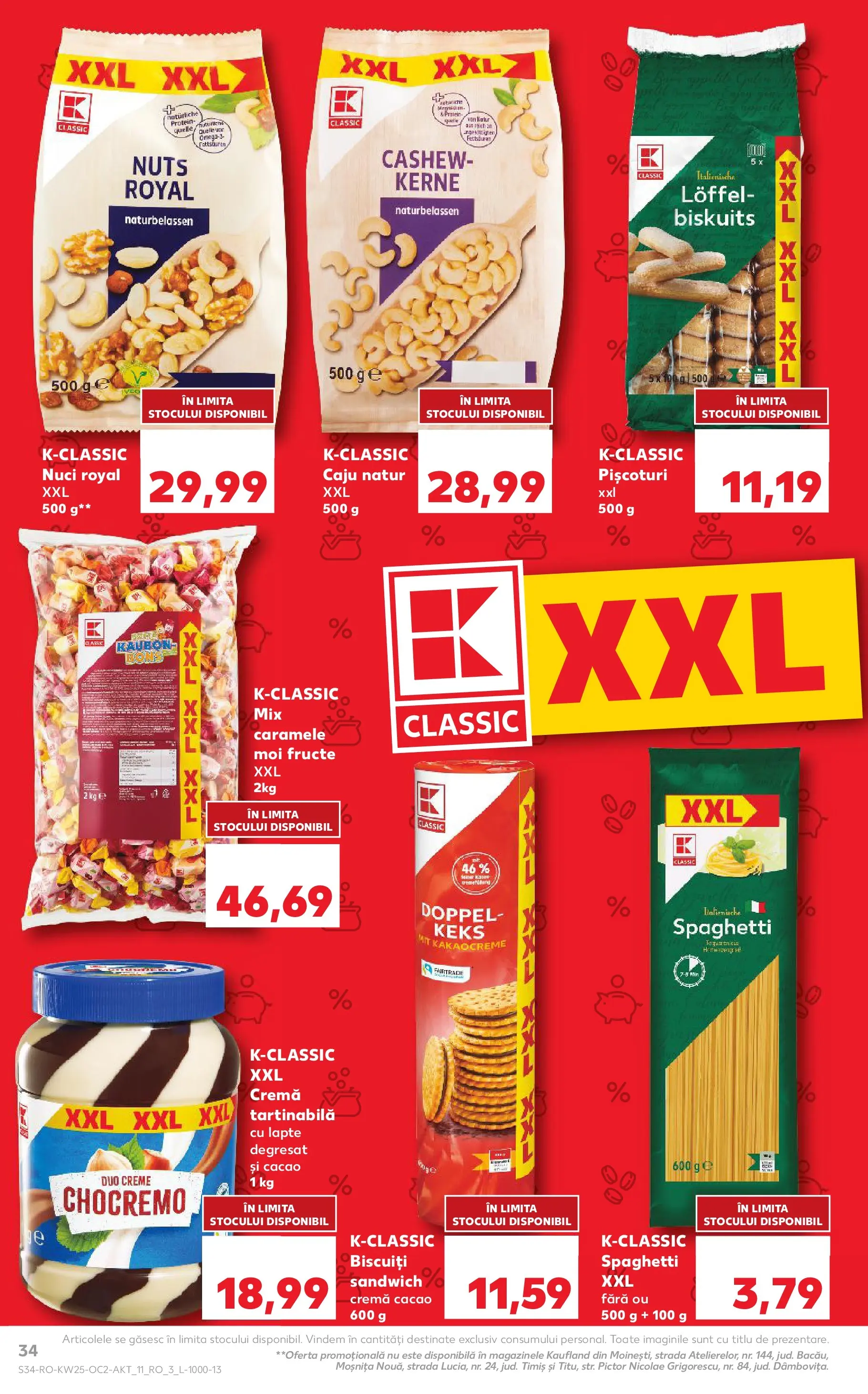 Catalog Kaufland 17 - 22 Iunie 2026 | Pagina 34 | Produse: Cremă, Cacao, Nuci, Caramele