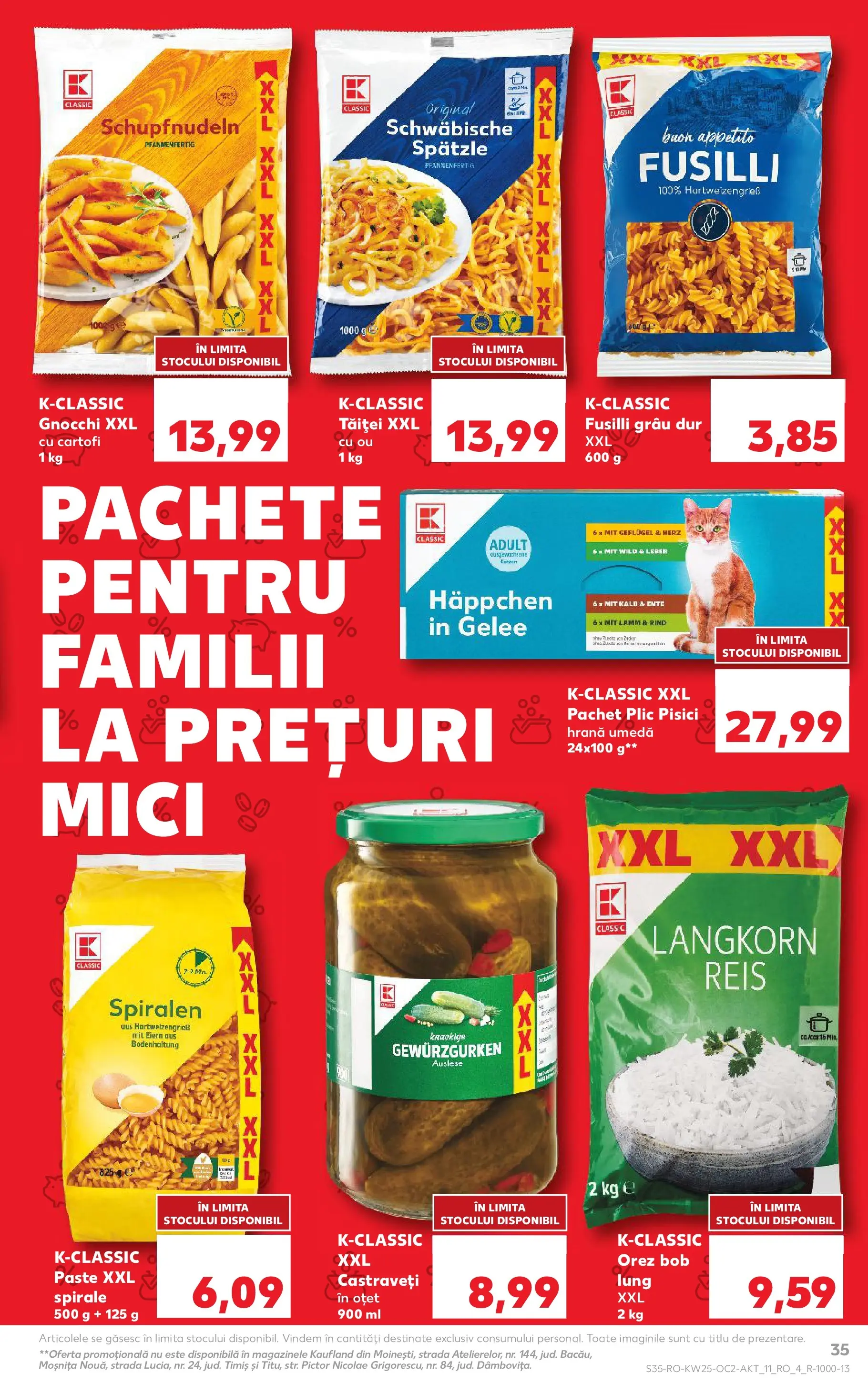 Catalog Kaufland 17 - 22 Iunie 2026 | Pagina 35 | Produse: Orez, Noodles, Paste, Castraveți