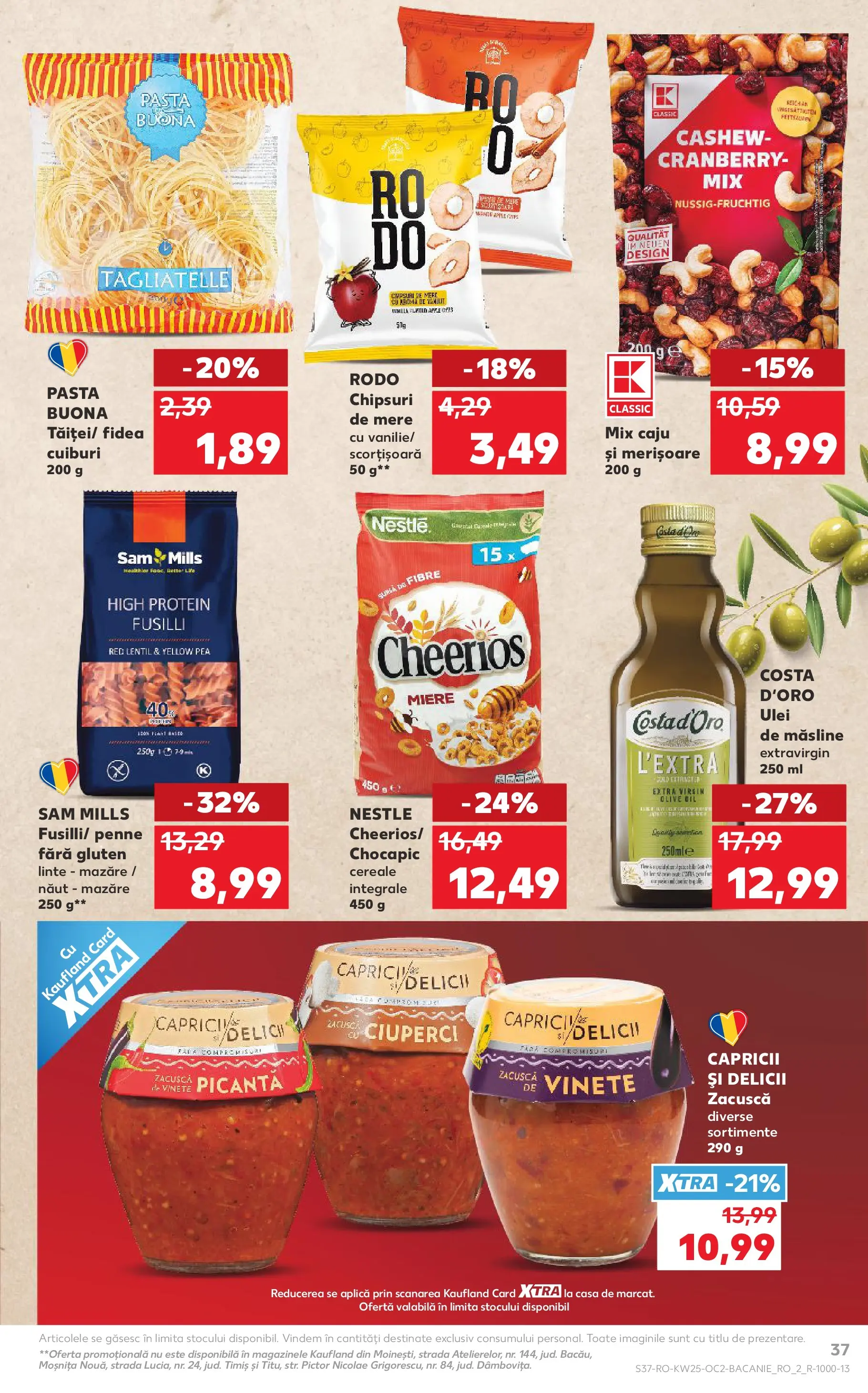 Catalog Kaufland 17 - 22 Iunie 2026 | Pagina 37 | Produse: Ciuperci, Apple, Caju, Cereale