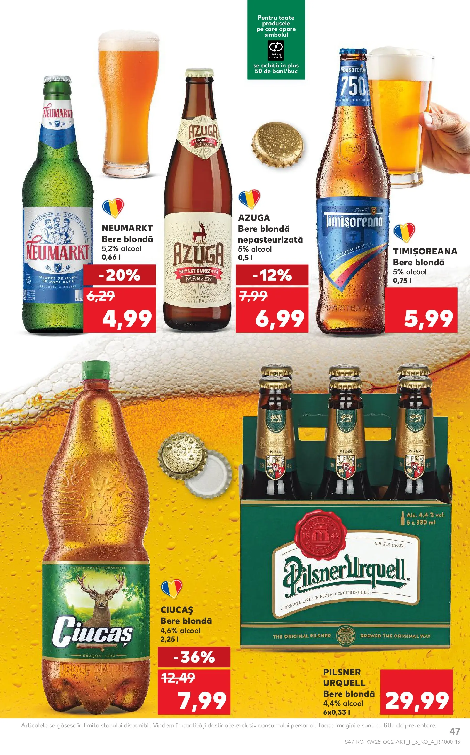Catalog Kaufland 17 - 22 Iunie 2026 | Pagina 47 | Produse: Bere