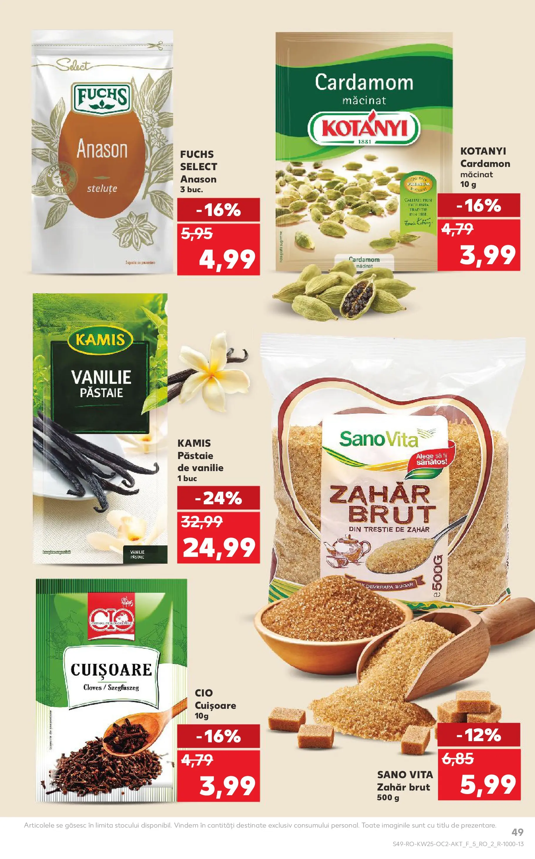 Catalog Kaufland 17 - 22 Iunie 2026 | Pagina 49 | Produse: Zahăr