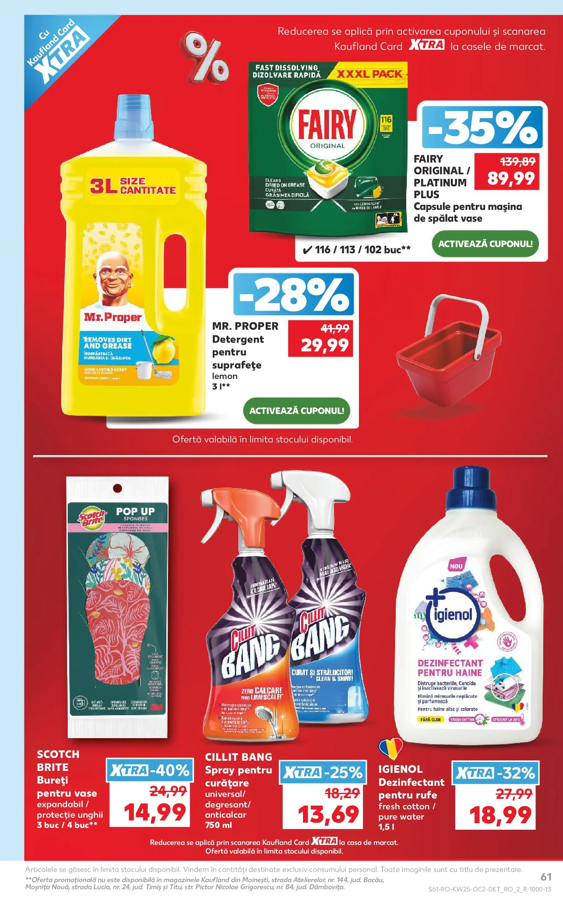 Catalog Kaufland 17 - 22 Iunie 2026 | Pagina 61 | Produse: Pomelo, Mașină De Spălat Vase, Detergent, Haine