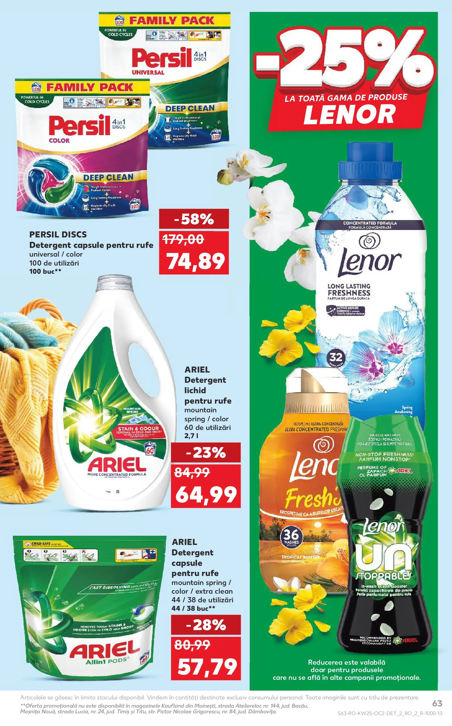 Catalog Kaufland 17 - 22 Iunie 2026 | Pagina 63 | Produse: Pomelo, Akrilik boya, Parfum, Detergent