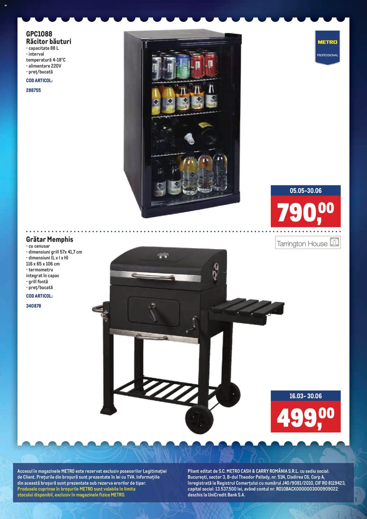 Catalog METRO 15 - 20 Iunie 2026 | Pagina 5 | Produse: Grill, Termometru, Grătar
