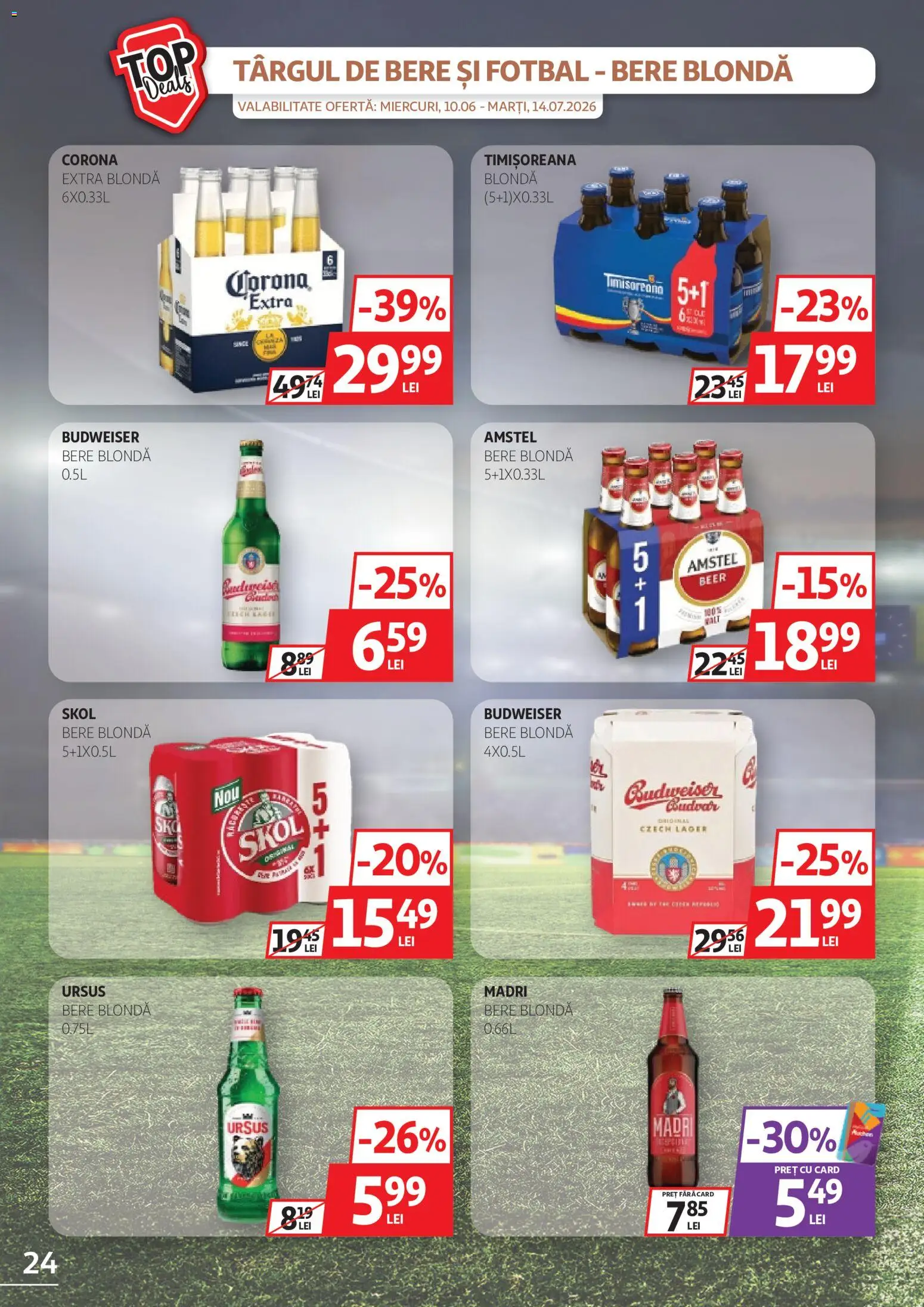 Catalog Auchan 17 - 29 Iunie 2026 | Pagina 24 | Produse: Bere