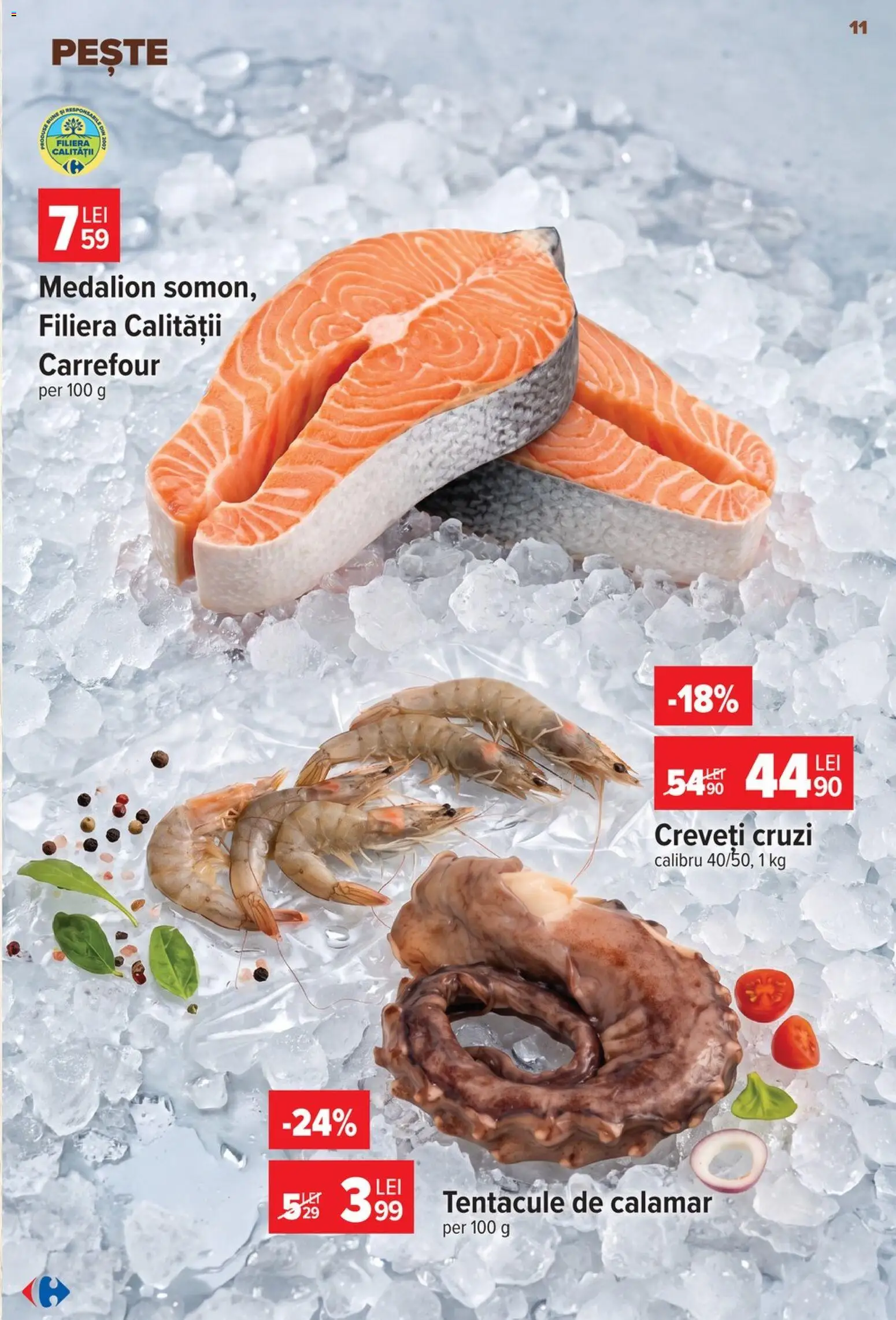 Catalog Carrefour 17 - 22 Iunie 2026 | Pagina 10 | Produse: Pește