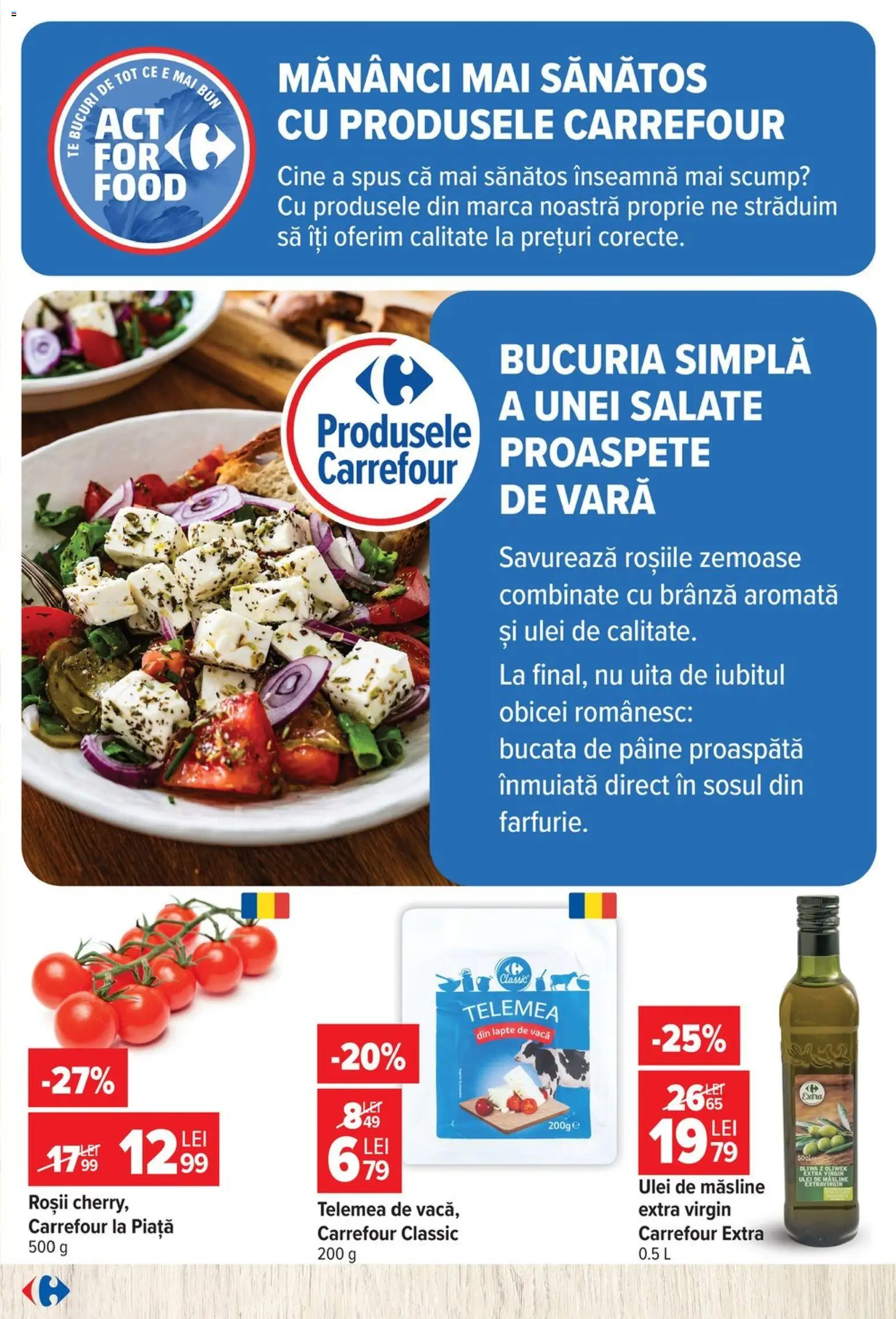 Catalog Carrefour 17 - 22 Iunie 2026 | Pagina 12 | Produse: Măsline, Brânză, Ulei, Roșii