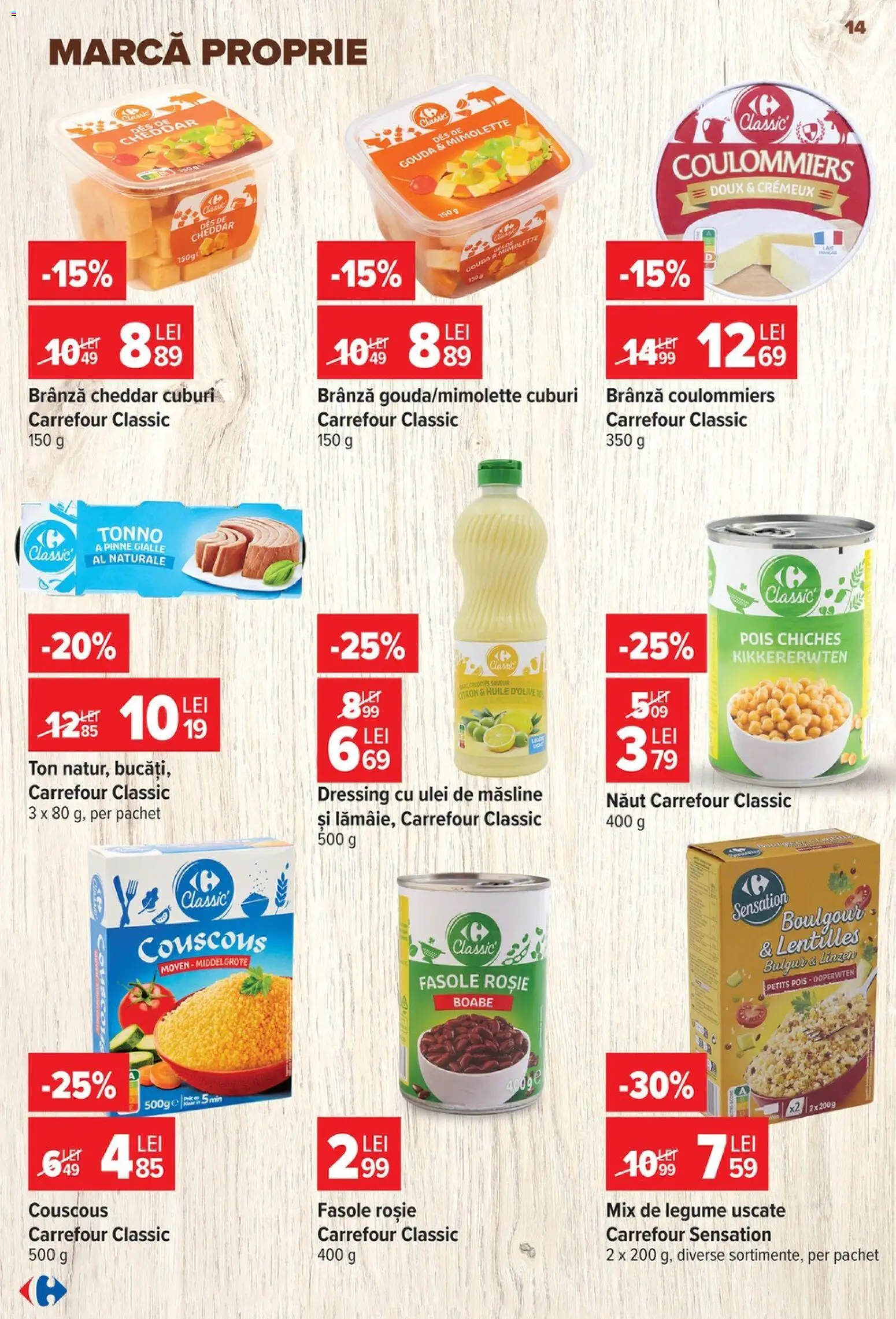 Catalog Carrefour 17 - 22 Iunie 2026 | Pagina 13 | Produse: Măsline, Ulei, Legume, Gouda
