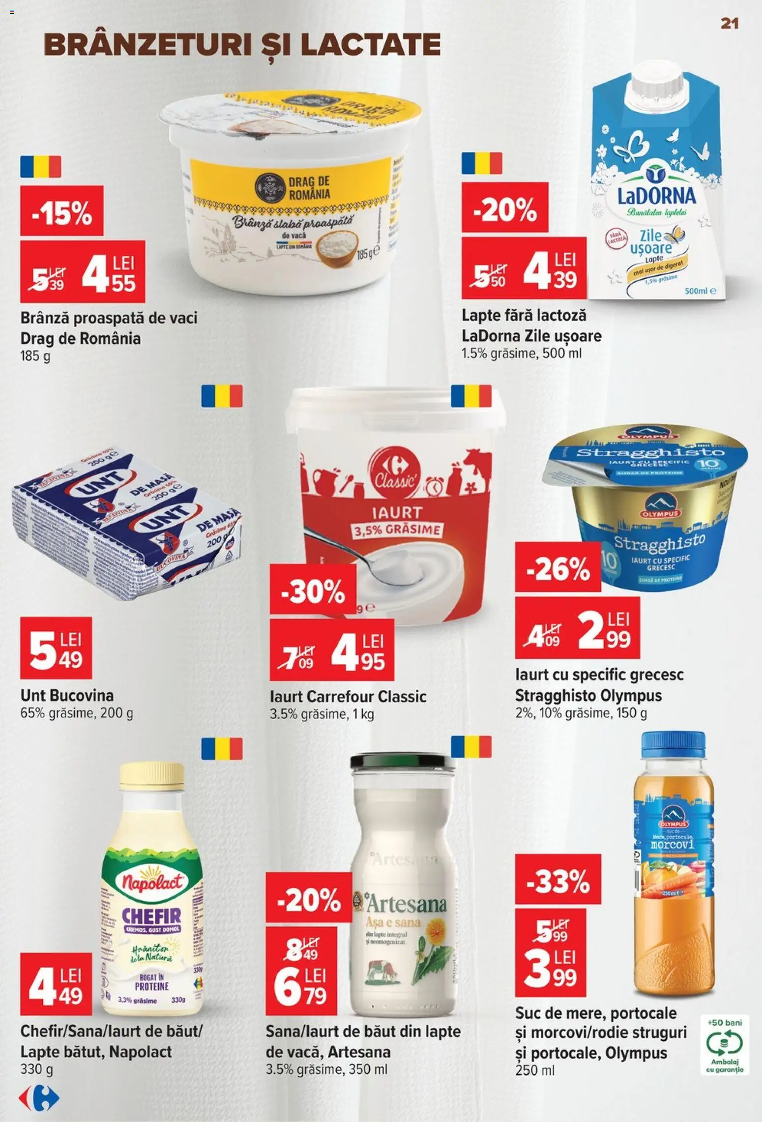 Catalog Carrefour 17 - 22 Iunie 2026 | Pagina 20 | Produse: Struguri, Masaüstü kılıfı, Unt, Iaurt