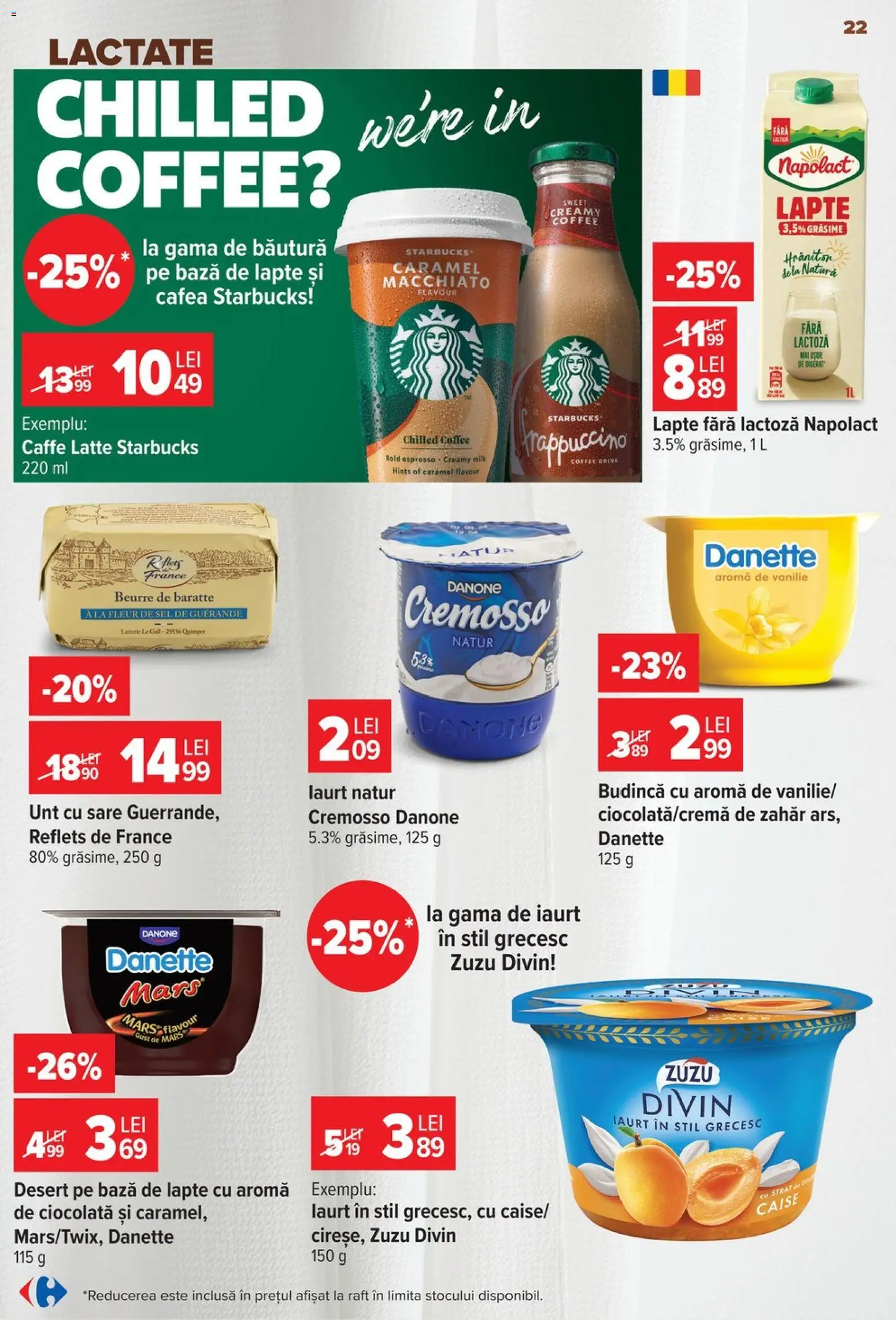 Catalog Carrefour 17 - 22 Iunie 2026 | Pagina 21 | Produse: Unt, Cafea, Sare, Zahăr