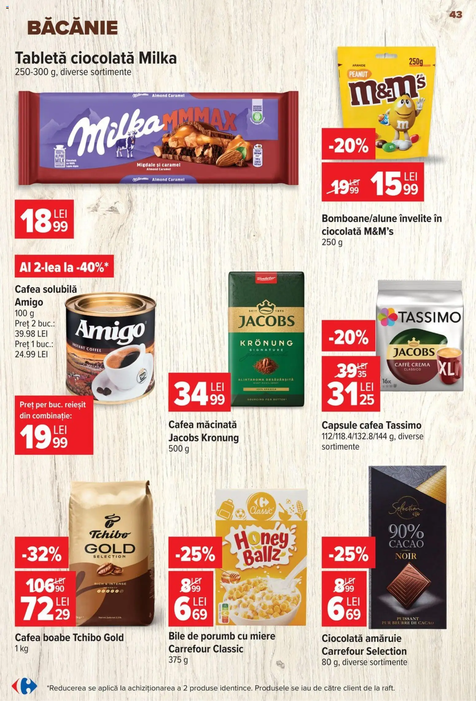Catalog Carrefour 17 - 22 Iunie 2026 | Pagina 42 | Produse: Arahide, Migdale, Köpek çiti, Ciocolată