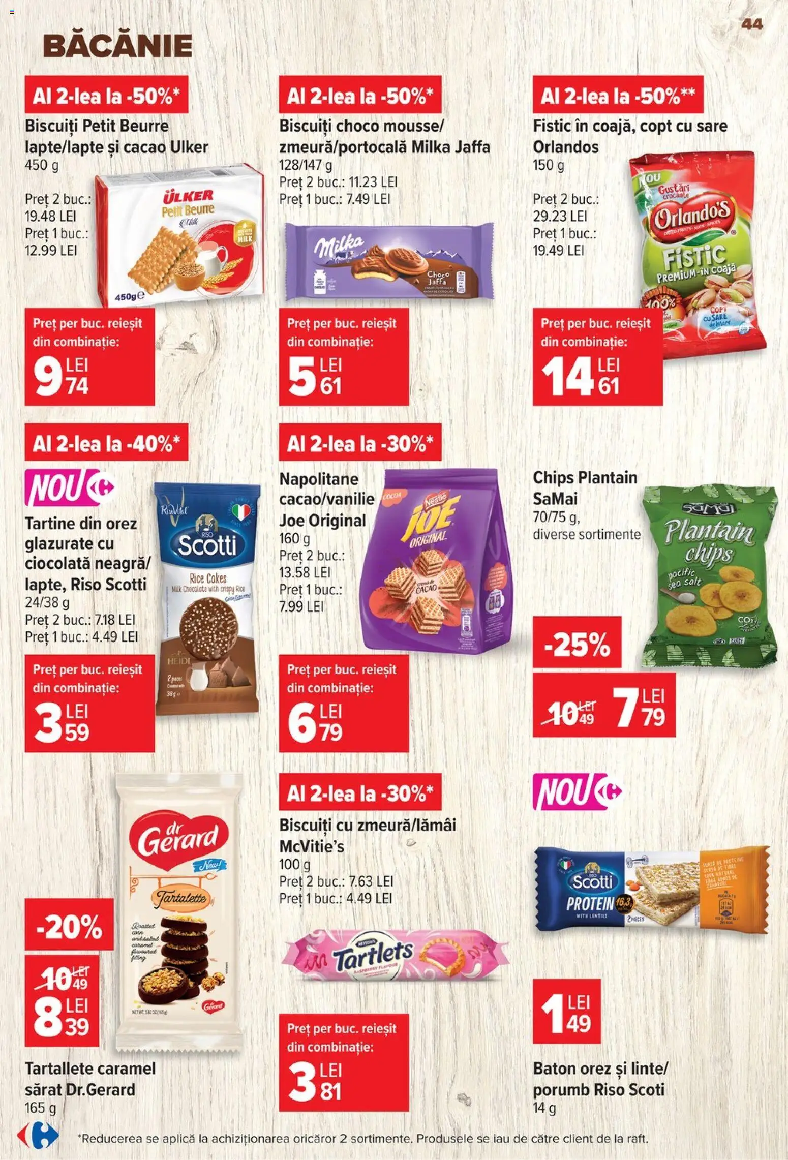 Catalog Carrefour 17 - 22 Iunie 2026 | Pagina 43 | Produse: Ciocolată, Cacao, Biscuiți, Porumb
