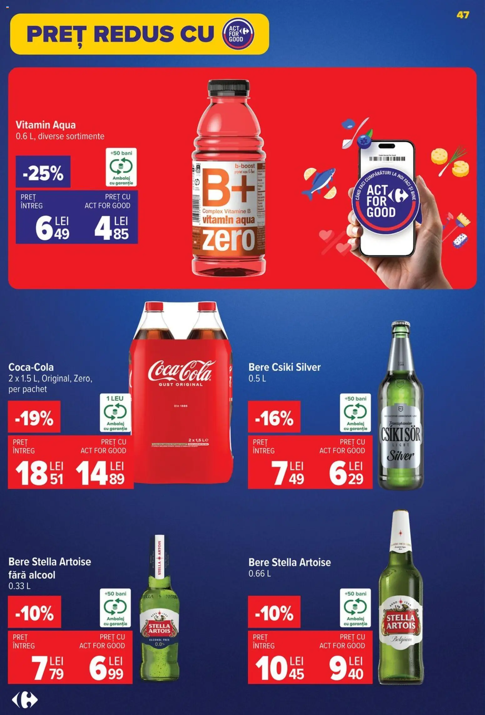 Catalog Carrefour 17 - 22 Iunie 2026 | Pagina 46 | Produse: Bere