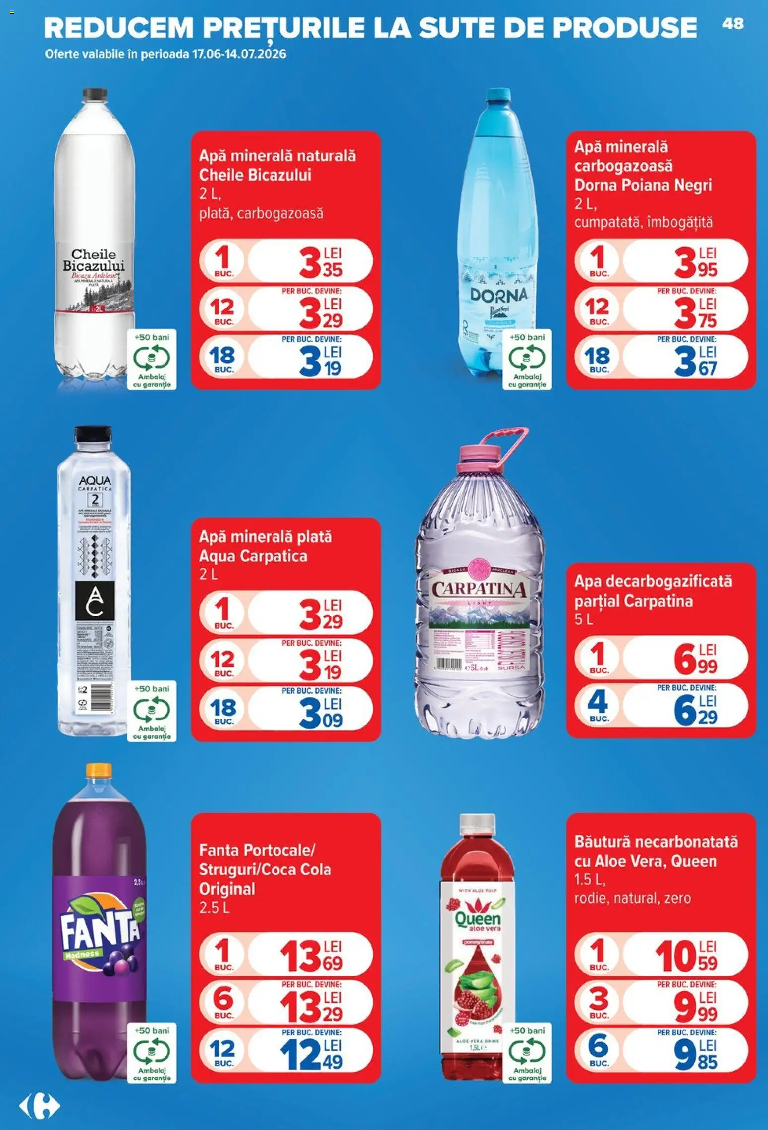 Catalog Carrefour 17 - 22 Iunie 2026 | Pagina 47 | Produse: Aloe vera, Yazı tahtası kalemi, Amerikan servis, Apă