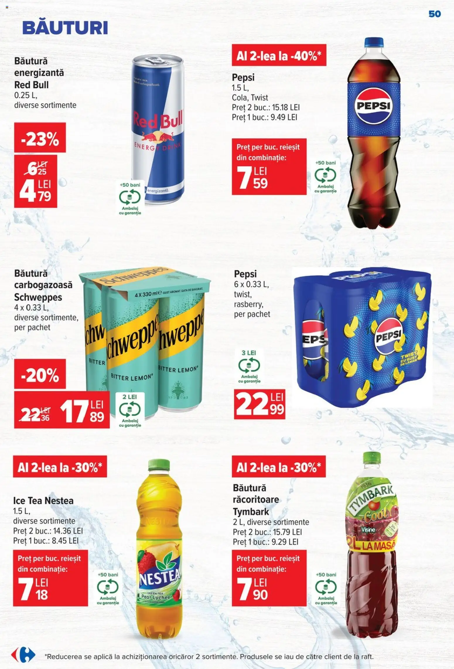 Catalog Carrefour 17 - 22 Iunie 2026 | Pagina 49 | Produse: Köpek Sabunu, Ice tea