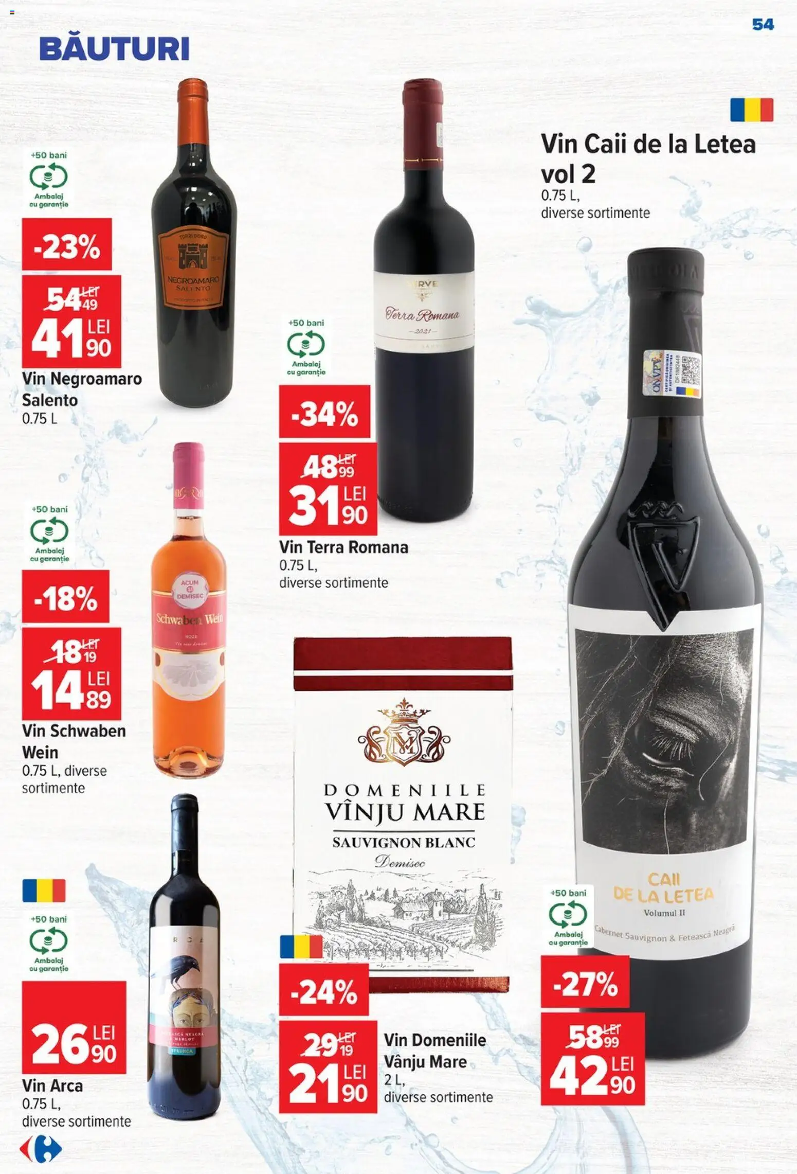 Catalog Carrefour 17 - 22 Iunie 2026 | Pagina 53 | Produse: Vin