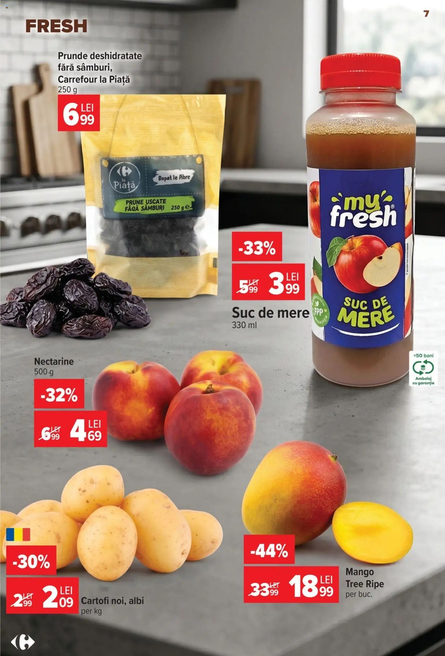 Catalog Carrefour 17 - 22 Iunie 2026 | Pagina 6 | Produse: Suc, Mere, Cartofi, Mango