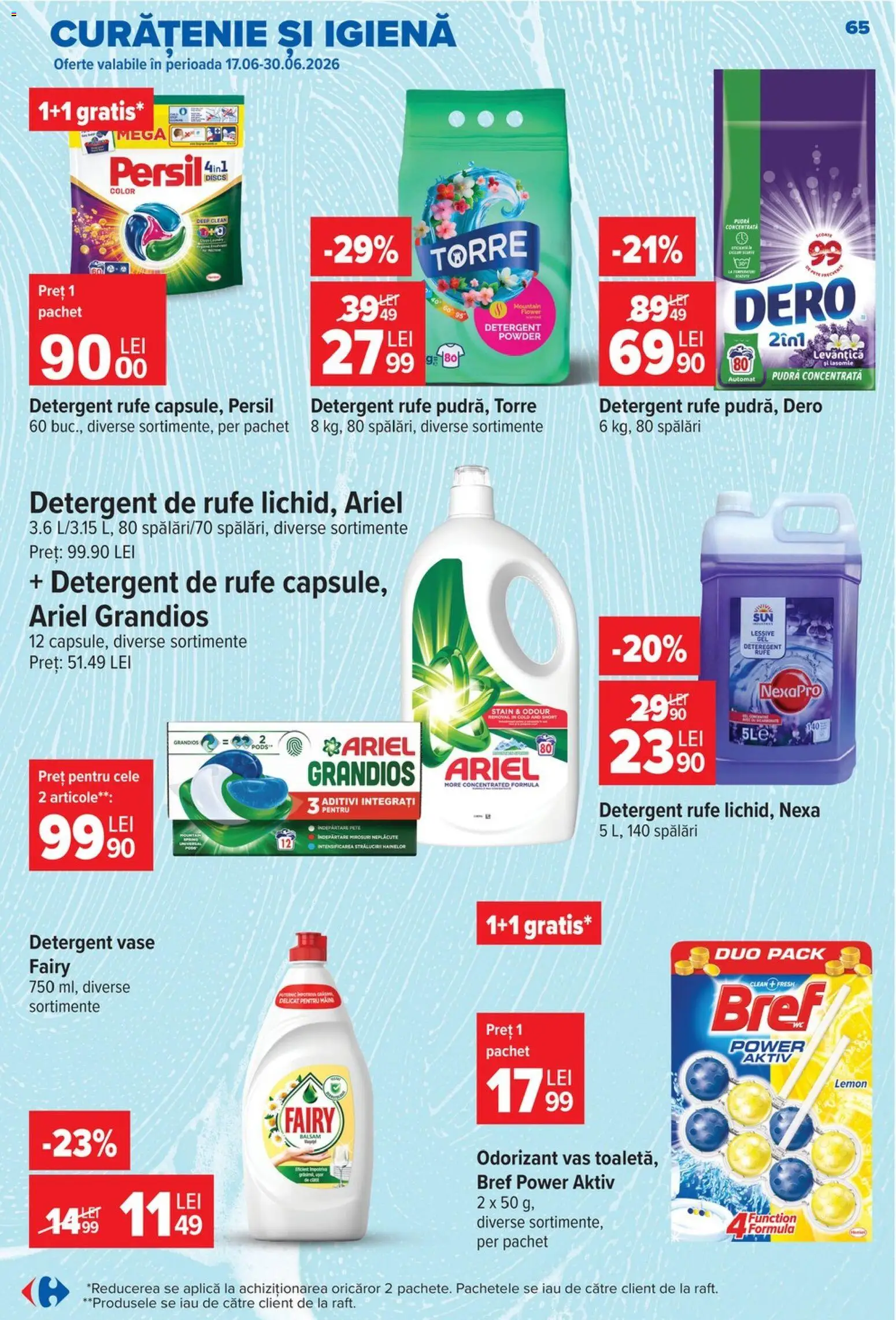 Catalog Carrefour 17 - 22 Iunie 2026 | Pagina 64 | Produse: Pomelo, Pudră, Balsam, Detergent