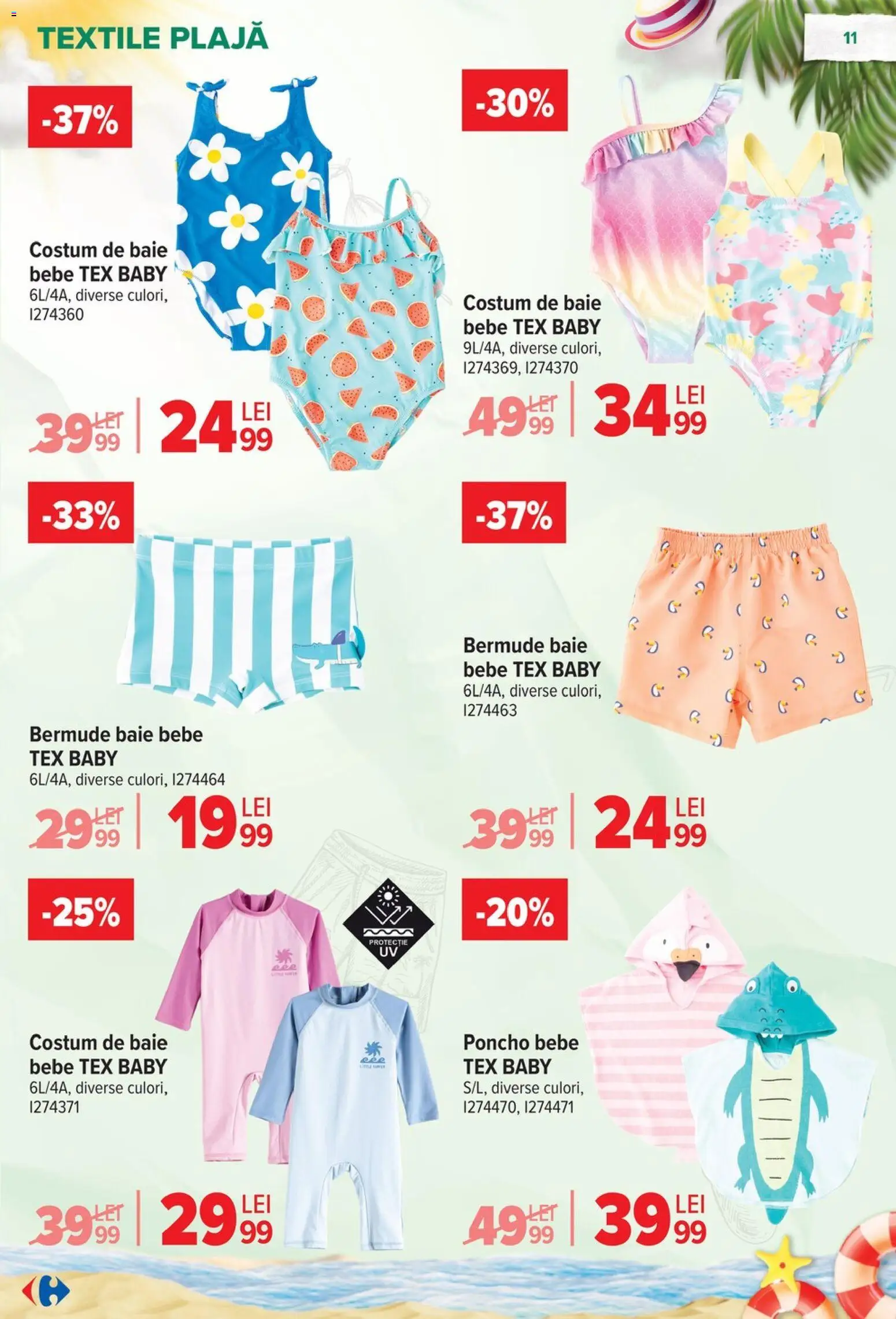 Catalog Carrefour 17 - 29 Iunie 2026 | Pagina 11 | Produse: Costum de baie, Costum