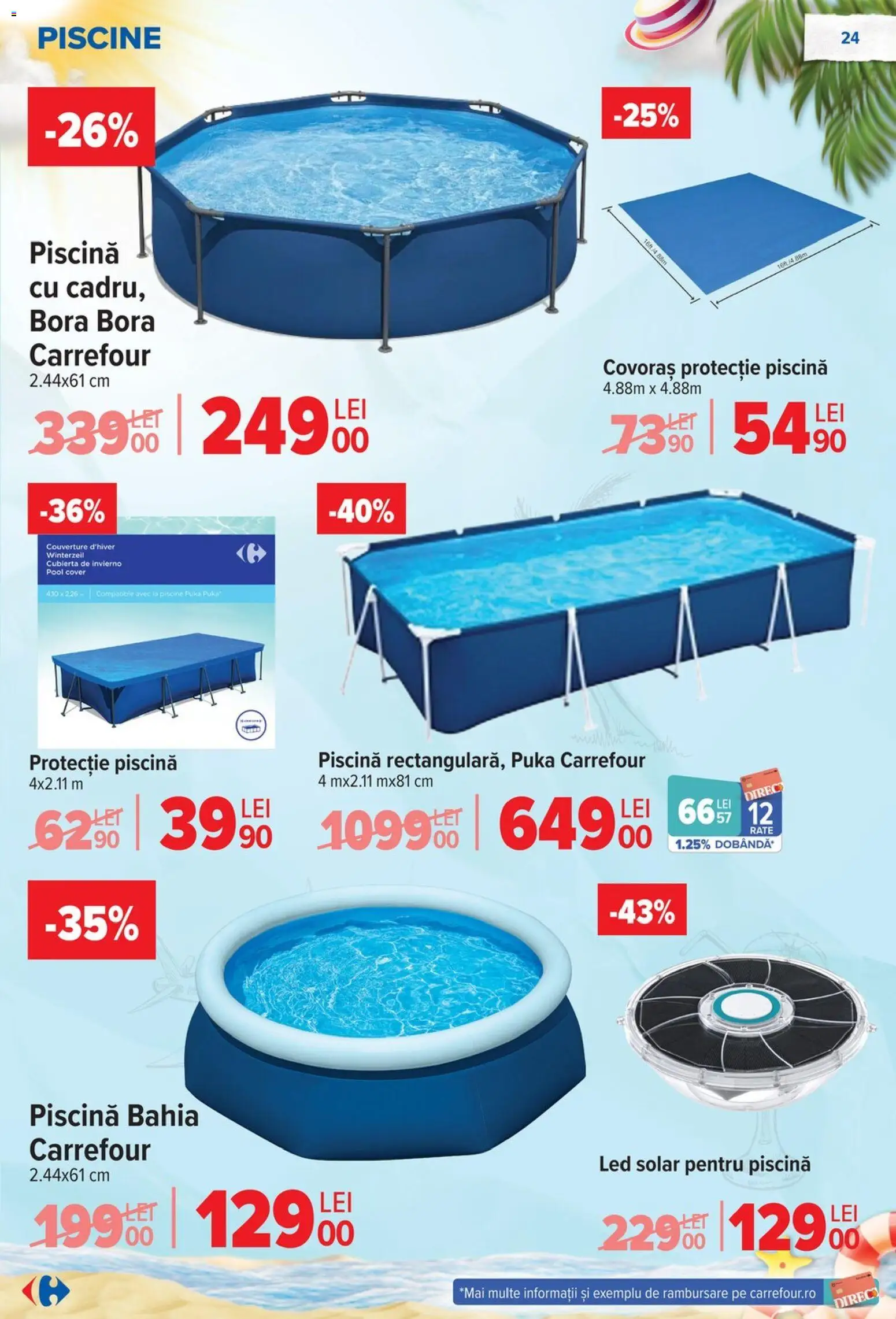 Catalog Carrefour 17 - 29 Iunie 2026 | Pagina 25 | Produse: Piscină, Babak