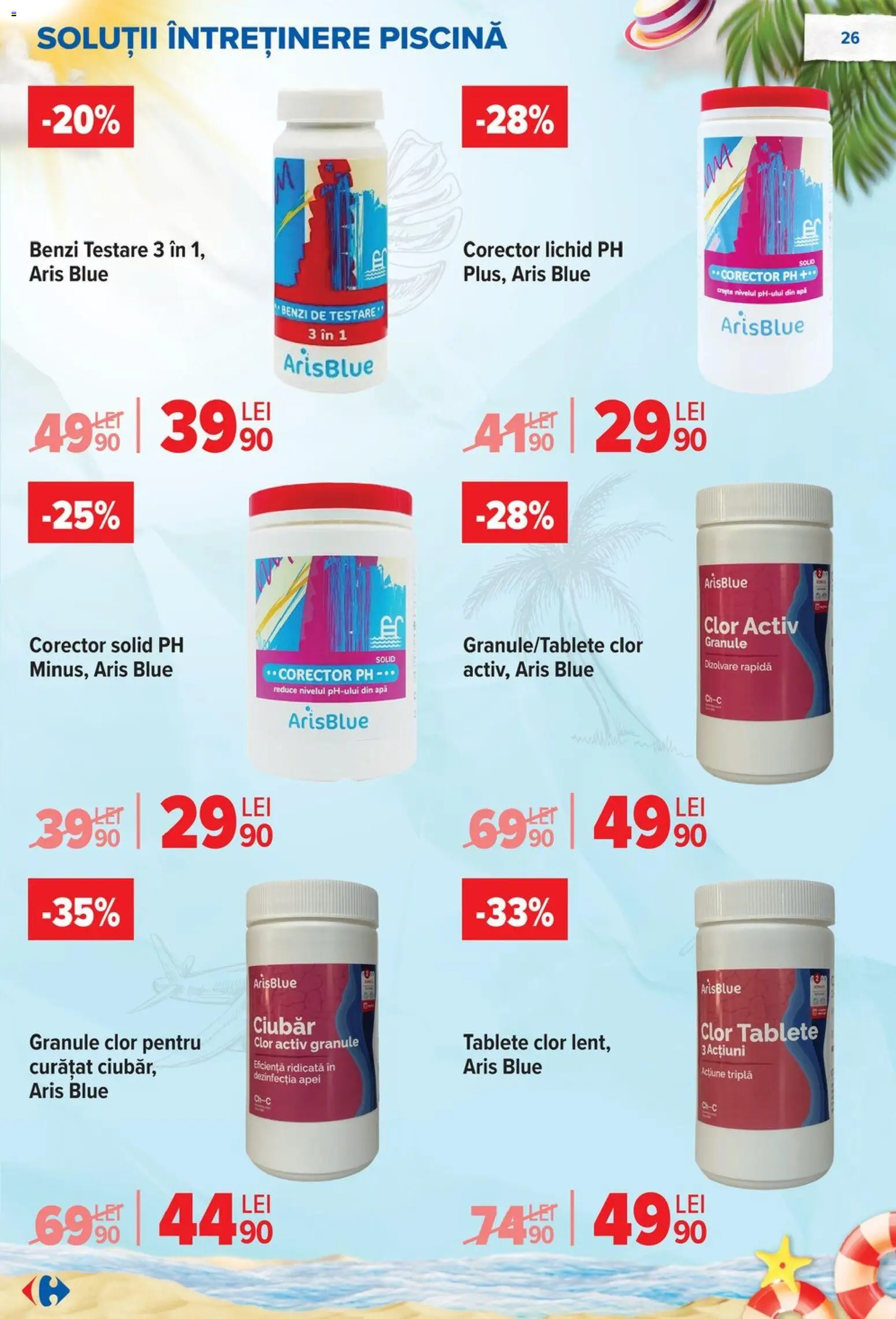 Catalog Carrefour 17 - 29 Iunie 2026 | Pagina 27 | Produse: Piscină, Apă