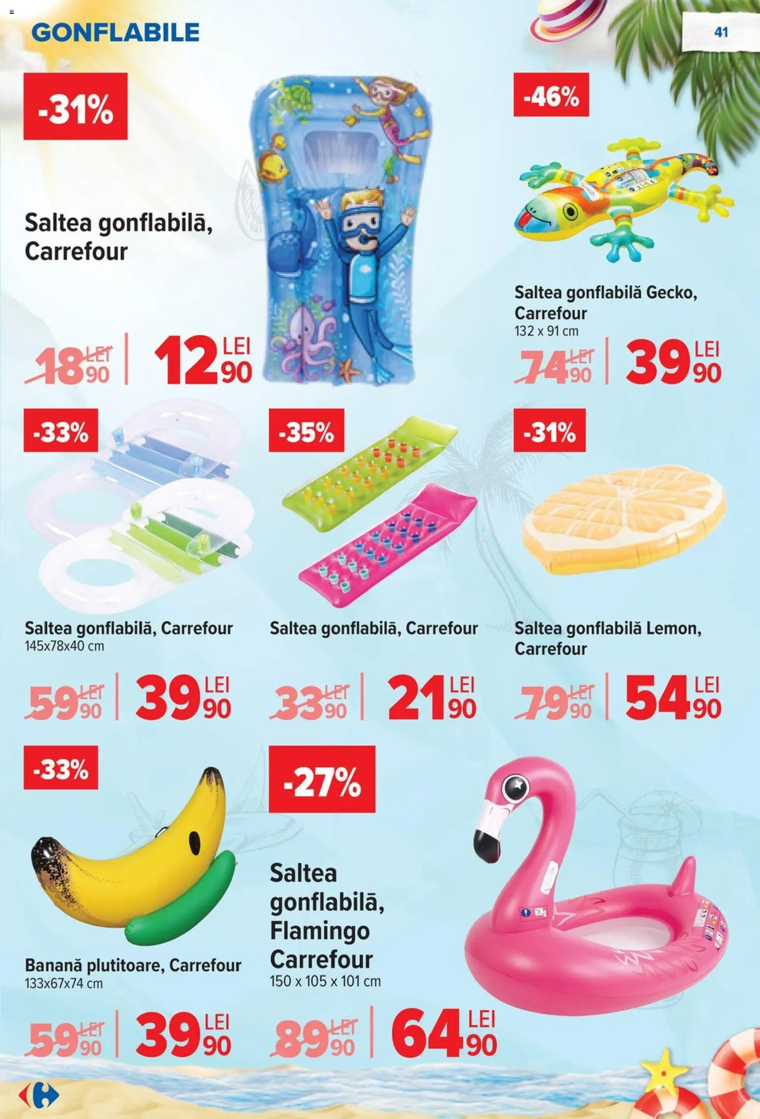 Catalog Carrefour 17 - 29 Iunie 2026 | Pagina 42 | Produse: Saltea, Saltea gonflabilă