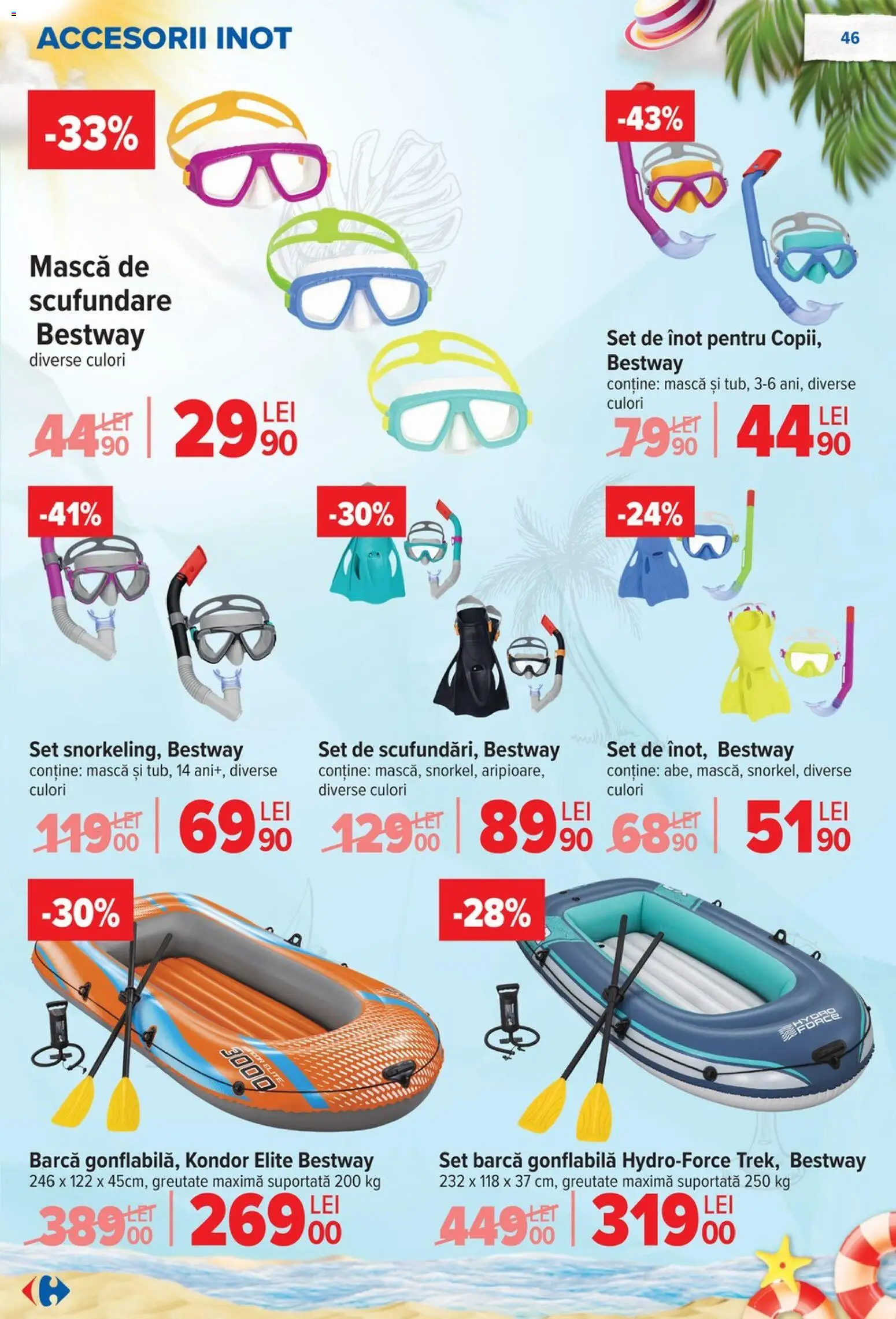 Catalog Carrefour 17 - 29 Iunie 2026 | Pagina 47 | Produse: Set barcă