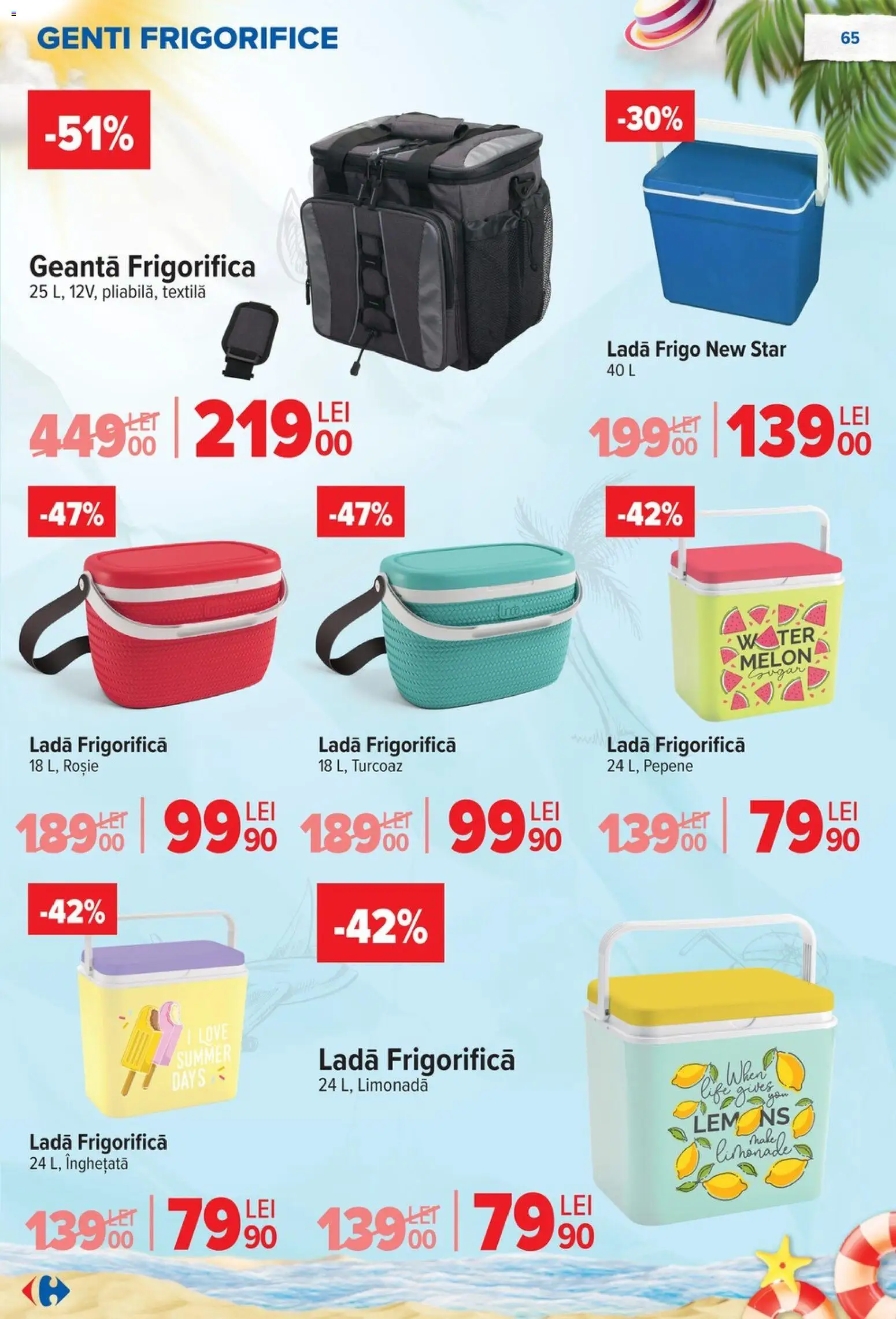 Catalog Carrefour 17 - 29 Iunie 2026 | Pagina 66 | Produse: Sıcak su torbası, Geantă, Înghețată, Ladă frigorifică
