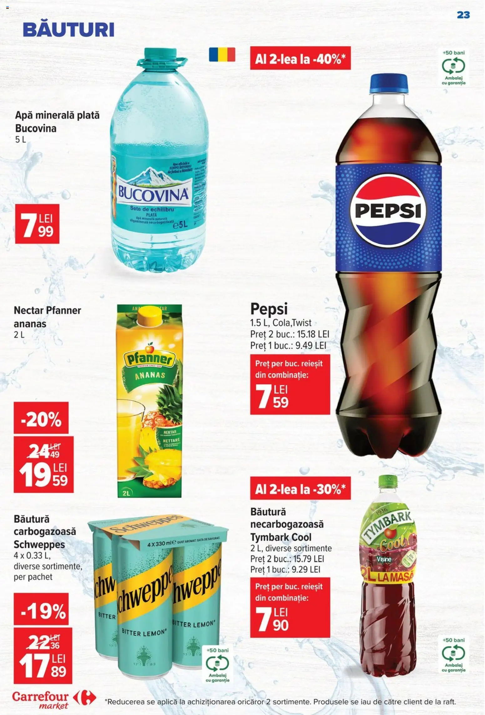 Catalog Carrefour 17 - 22 Iunie 2026 | Pagina 22 | Produse: Router, Yazı tahtası kalemi, Ananas, Apă