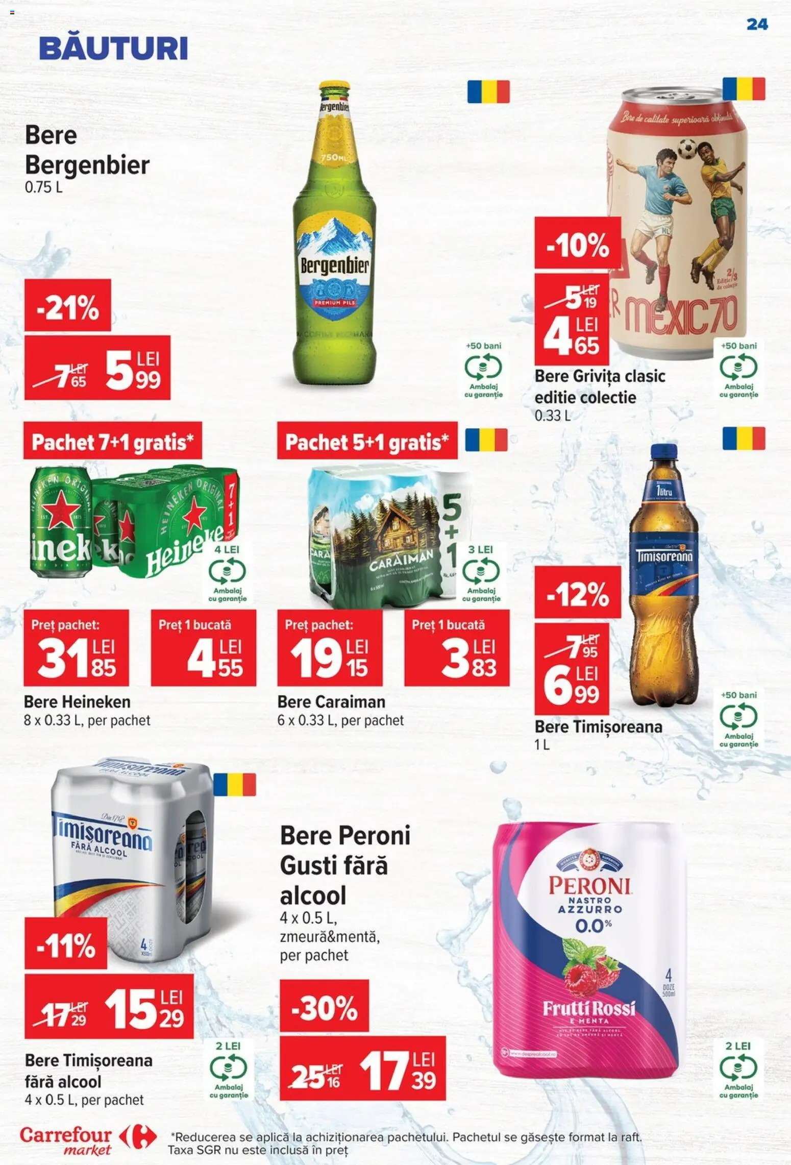 Catalog Carrefour 17 - 22 Iunie 2026 | Pagina 23 | Produse: Bere, Plastik Kulübe