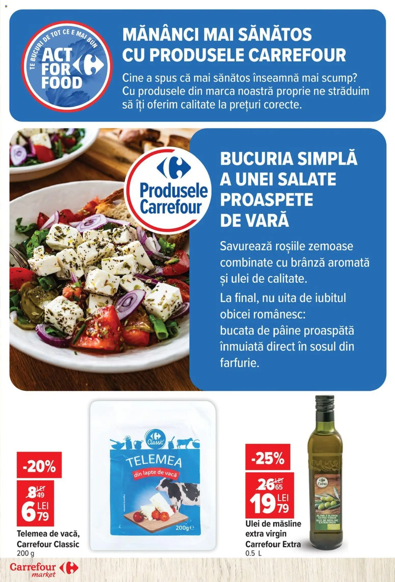 Catalog Carrefour 17 - 22 Iunie 2026 | Pagina 7 | Produse: Măsline, Lapte, Brânză, Pâine