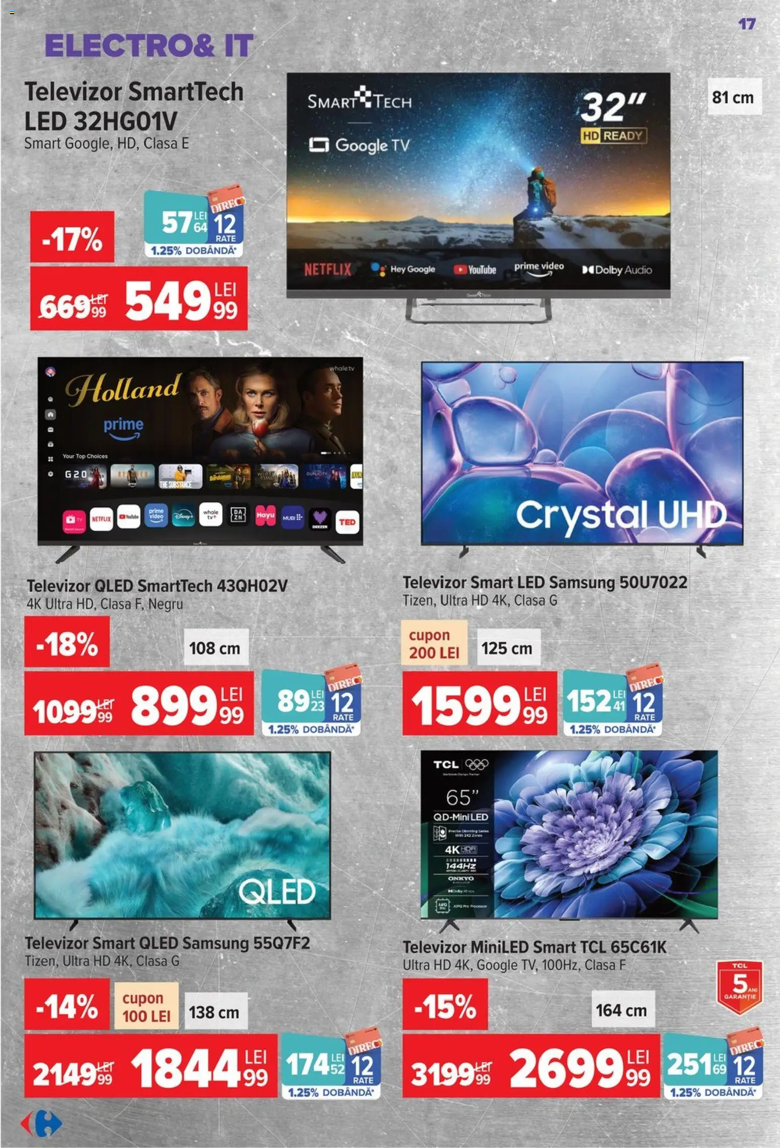Catalog Carrefour 17 - 29 Iunie 2026 | Pagina 19 | Produse: Televizor, Video, Audio, Babak