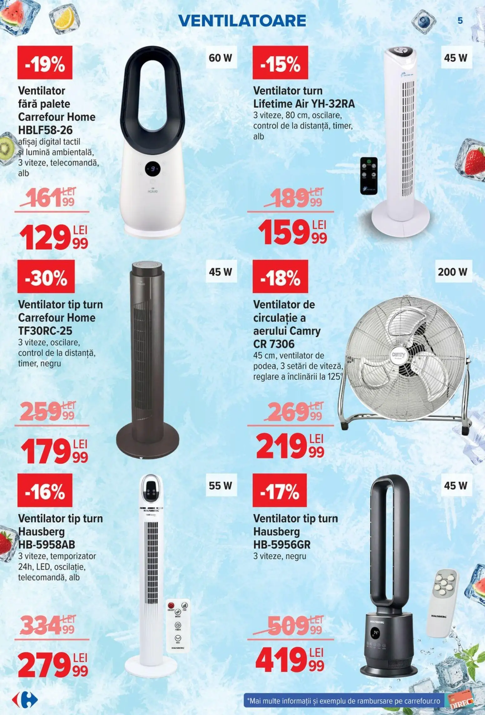 Catalog Carrefour 17 Iunie - 13 Iulie 2026 | Pagina 5 | Produse: Tavuk suyu, Ventilator