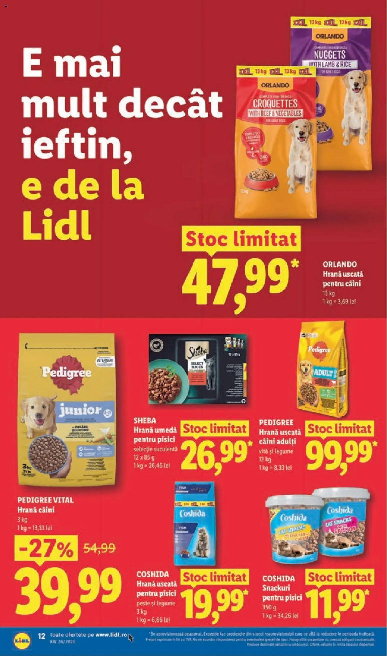 Catalog LIDL 22 - 27 Iunie 2026 | Pagina 12 | Produse: Pește, Legume