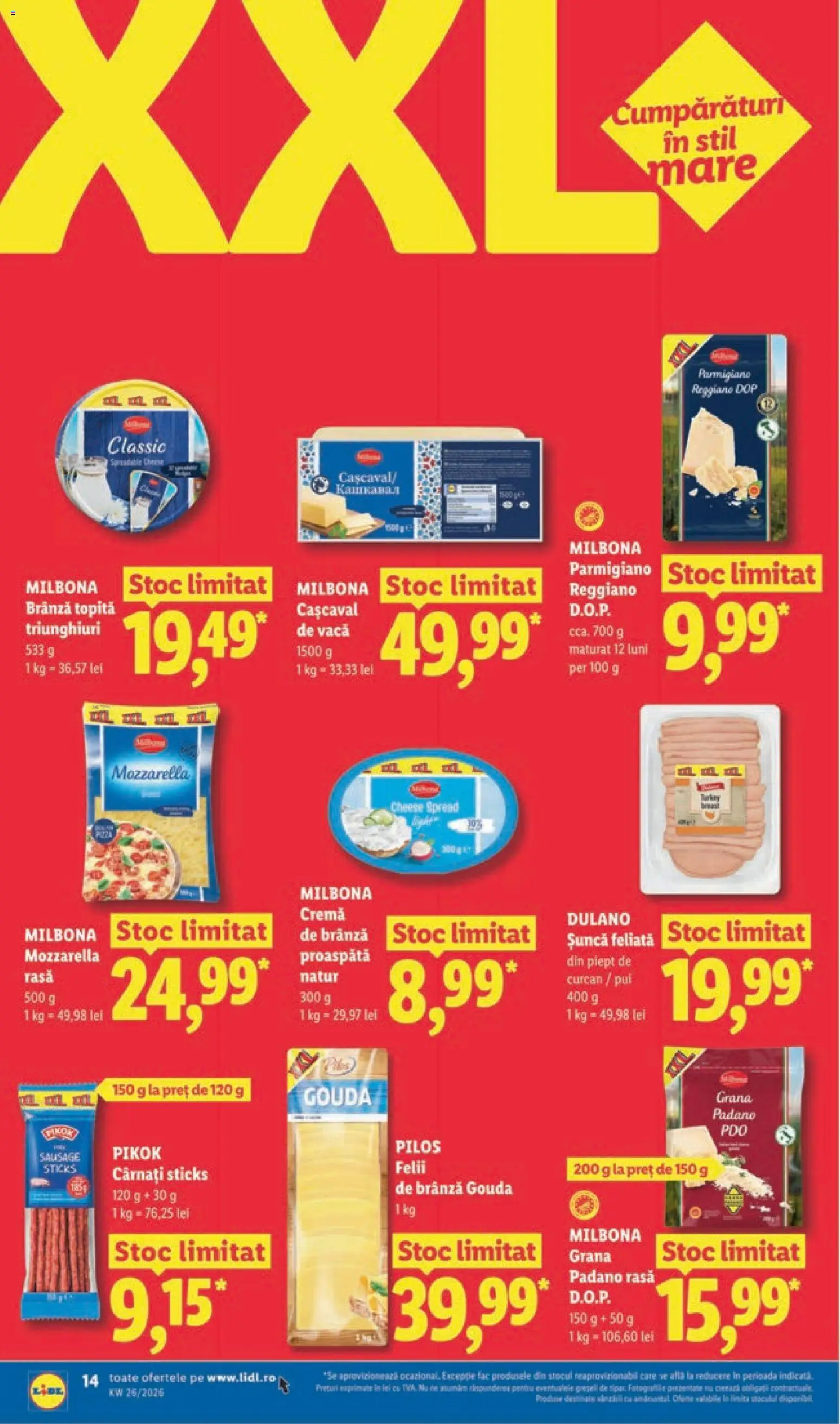 Catalog LIDL 22 - 27 Iunie 2026 | Pagina 14 | Produse: Hacıyatmaz Kedi Oyuncağı, Cremă, Gouda, Cârnați