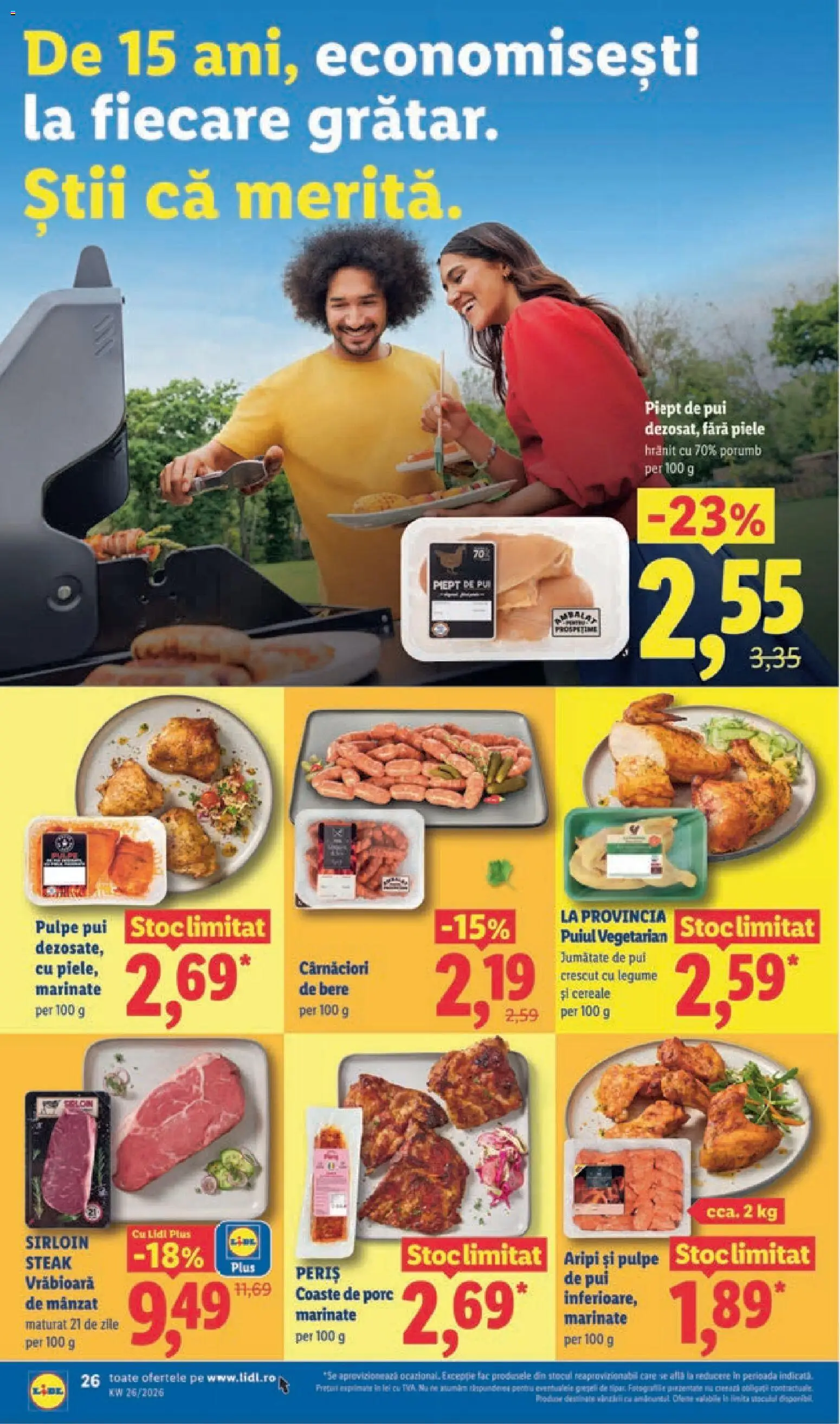 Catalog LIDL 22 - 27 Iunie 2026 | Pagina 26 | Produse: Bere, Cereale, Porumb, Legume