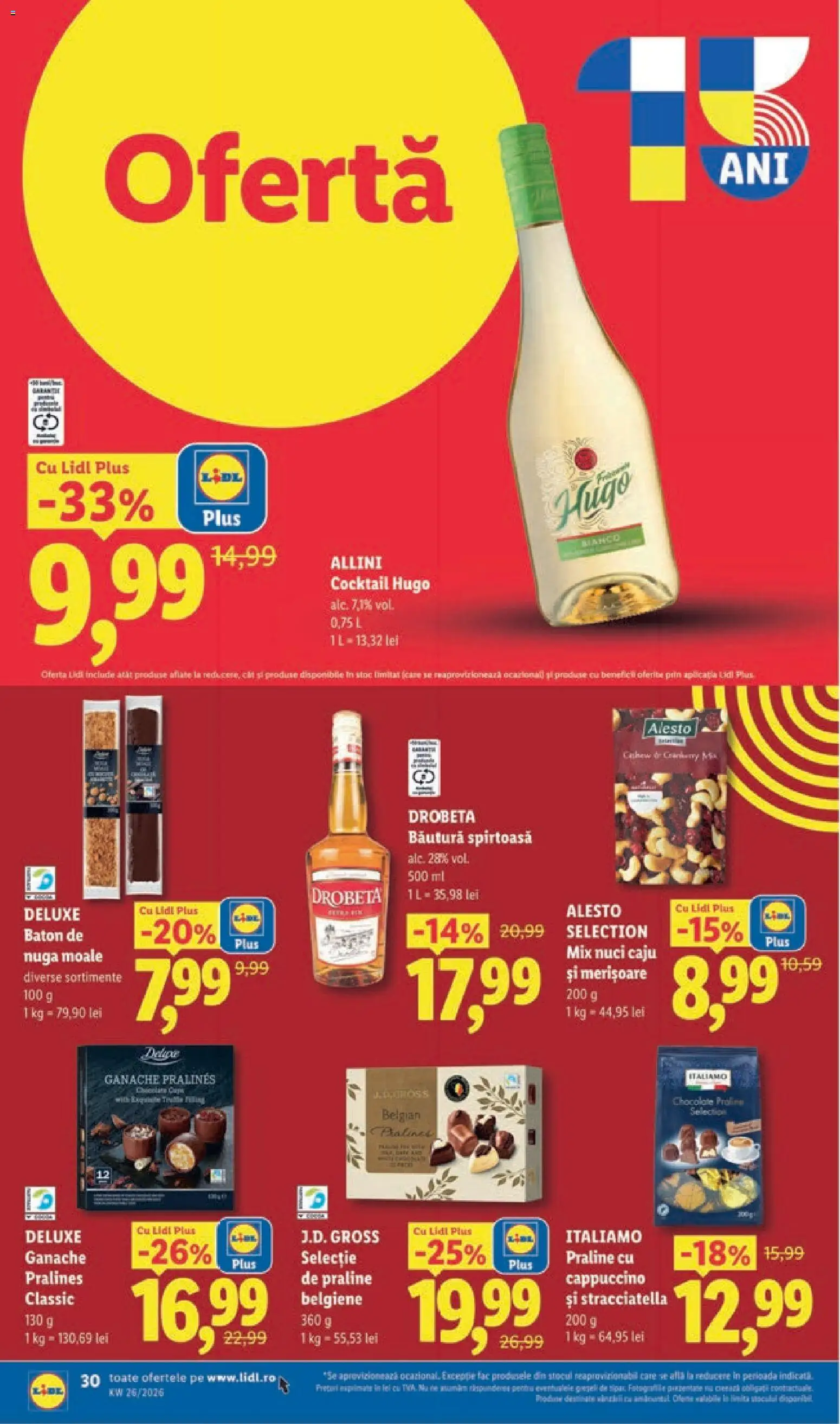 Catalog LIDL 22 - 27 Iunie 2026 | Pagina 30 | Produse: Praline, Cocktail, Caju, Nuci