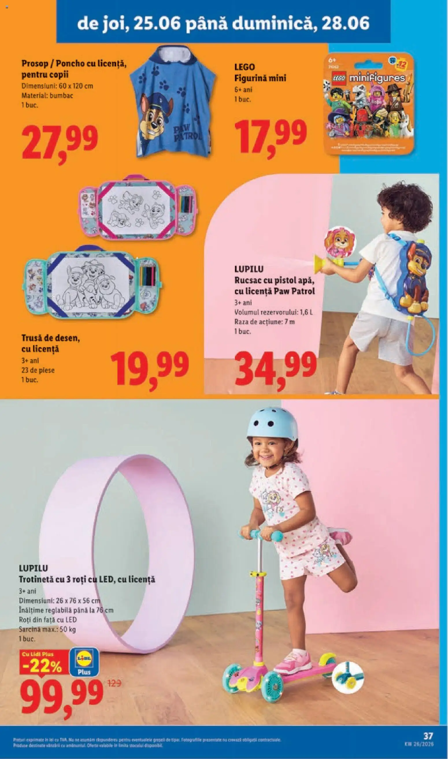 Catalog LIDL 22 - 27 Iunie 2026 | Pagina 37 | Produse: Babak, Trotinetă, Rucsac