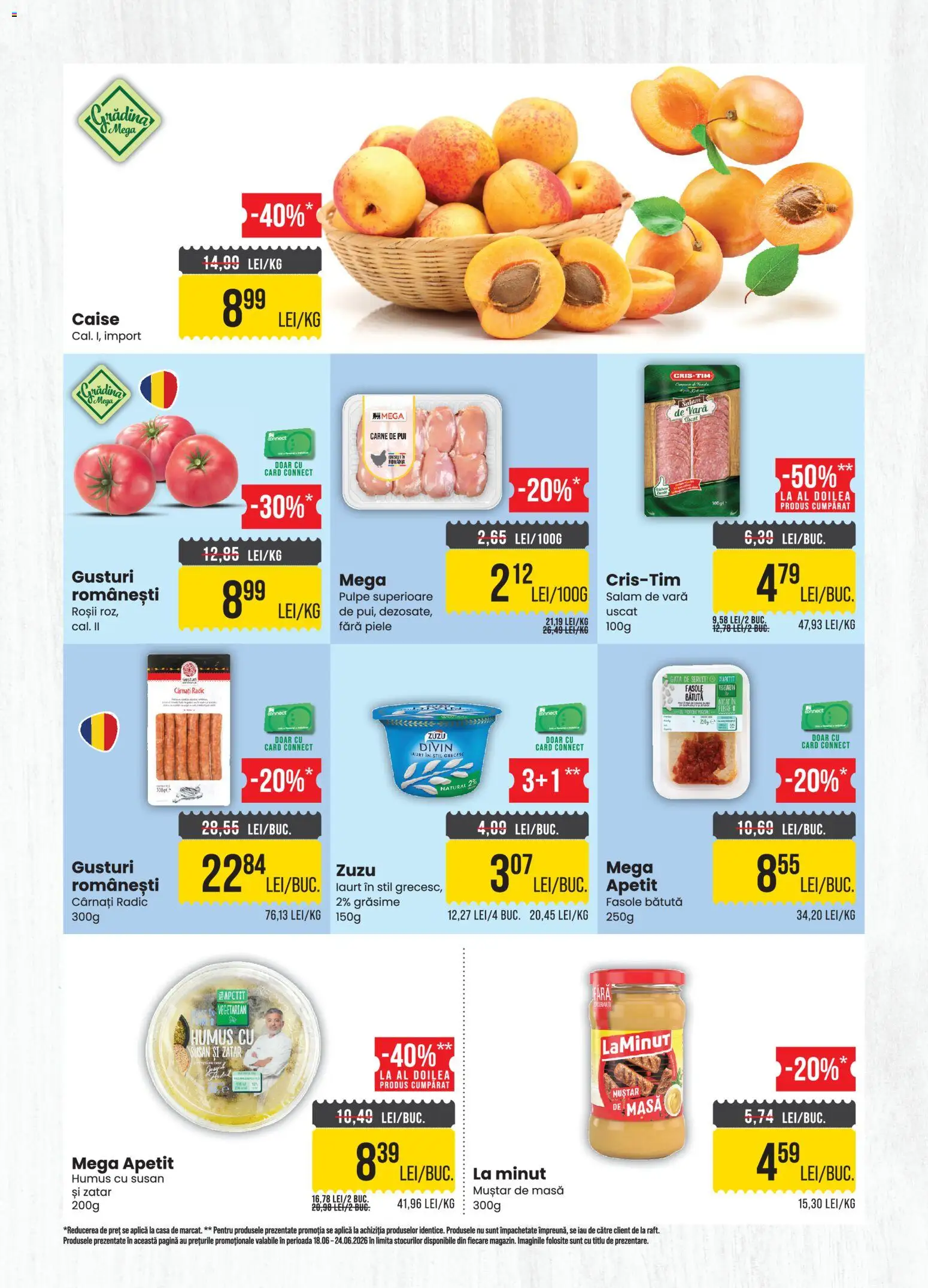 Catalog Mega Image 18 - 23 Iunie 2026 | Pagina 2 | Produse: Hacıyatmaz Kedi Oyuncağı, Salam, Roșii, Ahtapot