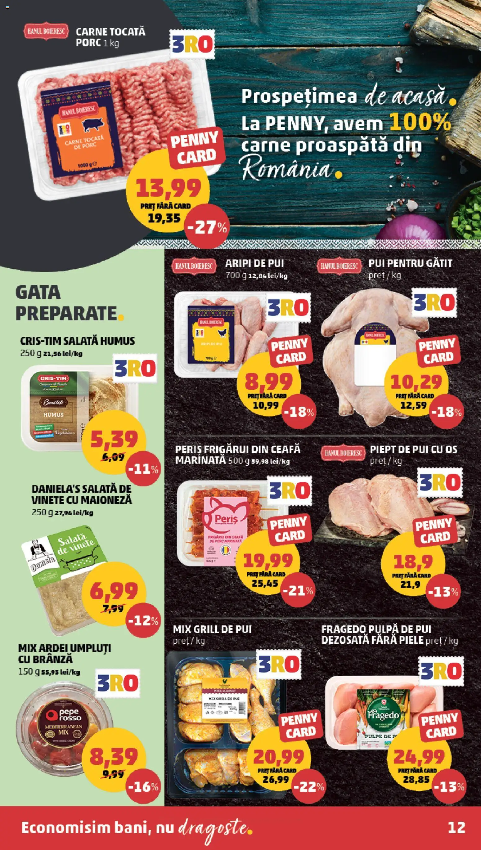 Catalog PENNY Market 17 - 22 Iunie 2026 | Pagina 12 | Produse: Grill, Brânză, Salată, Maioneză
