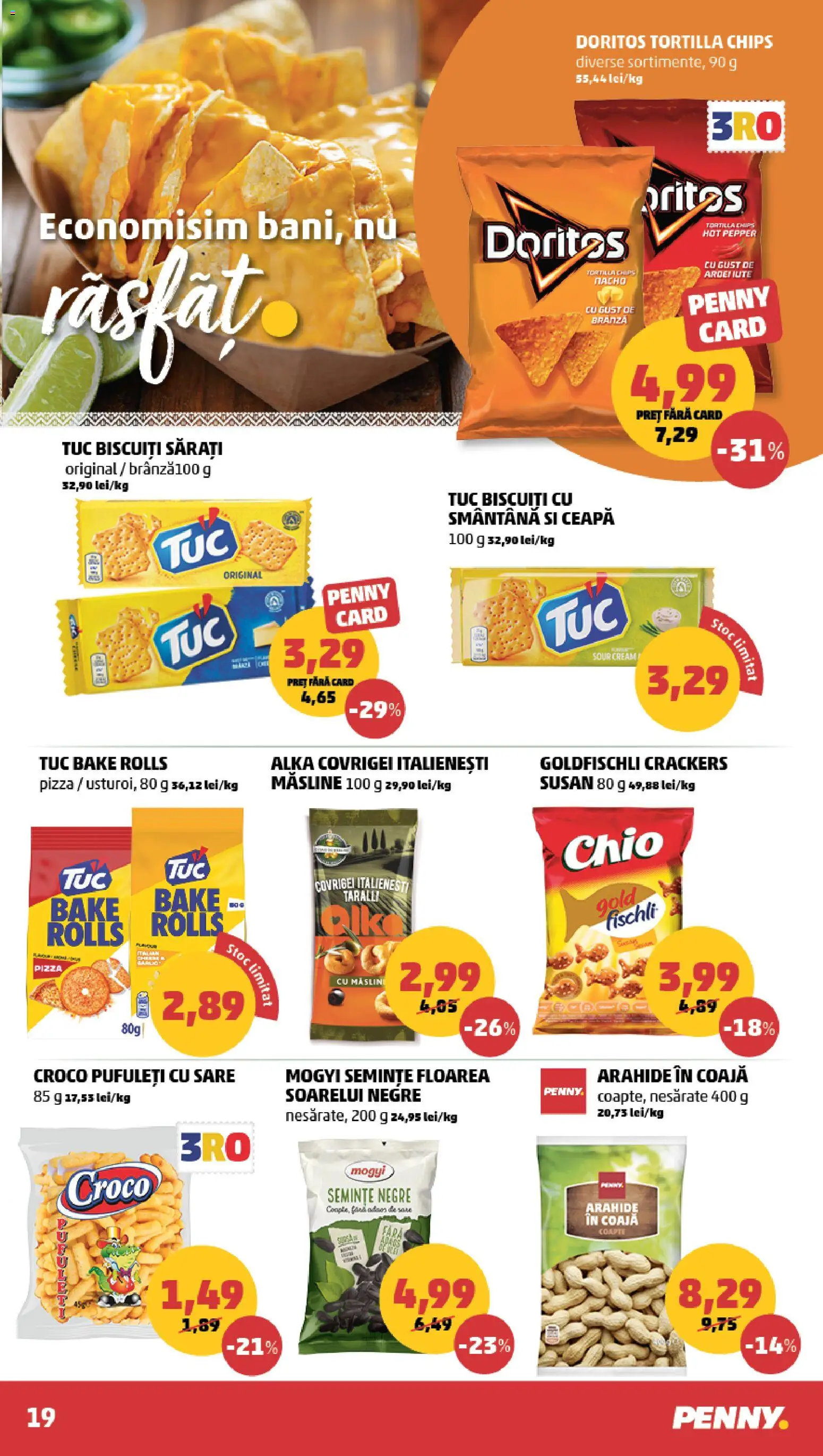Catalog PENNY Market 17 - 22 Iunie 2026 | Pagina 19 | Produse: Brânză, Pizza, Bant, Sare