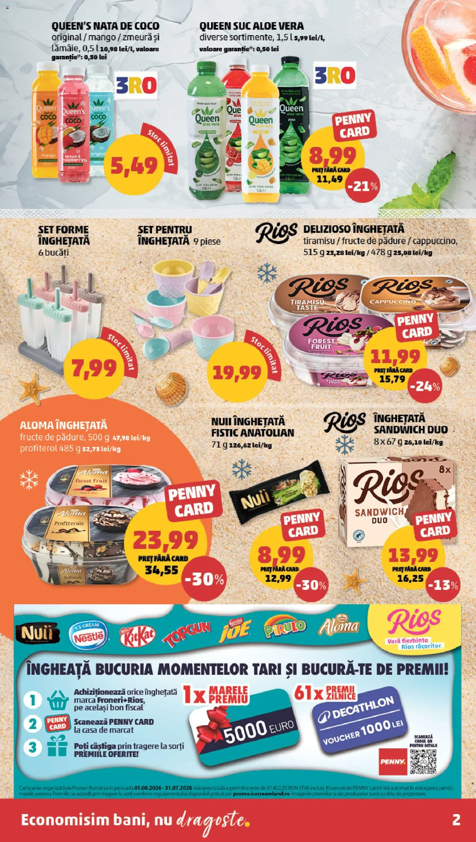 Catalog PENNY Market 17 - 22 Iunie 2026 | Pagina 2 | Produse: Zmeură, Tiramisu, Fistic, Fructe