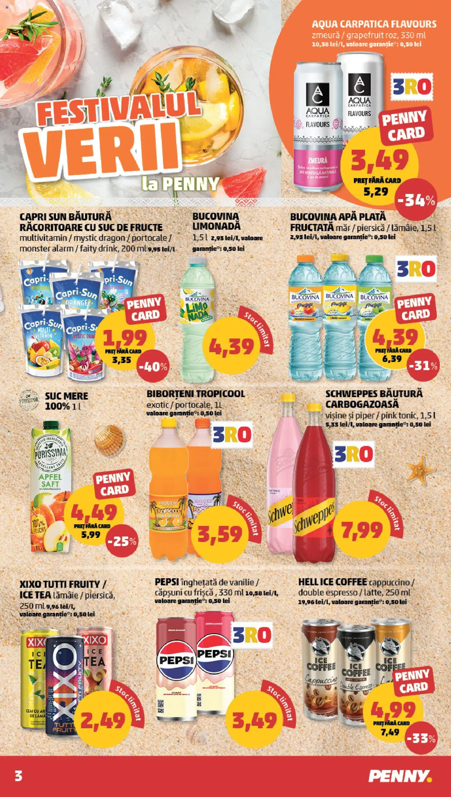 Catalog PENNY Market 17 - 22 Iunie 2026 | Pagina 3 | Produse: Sıcak su torbası, Apple, Mere, Ice tea